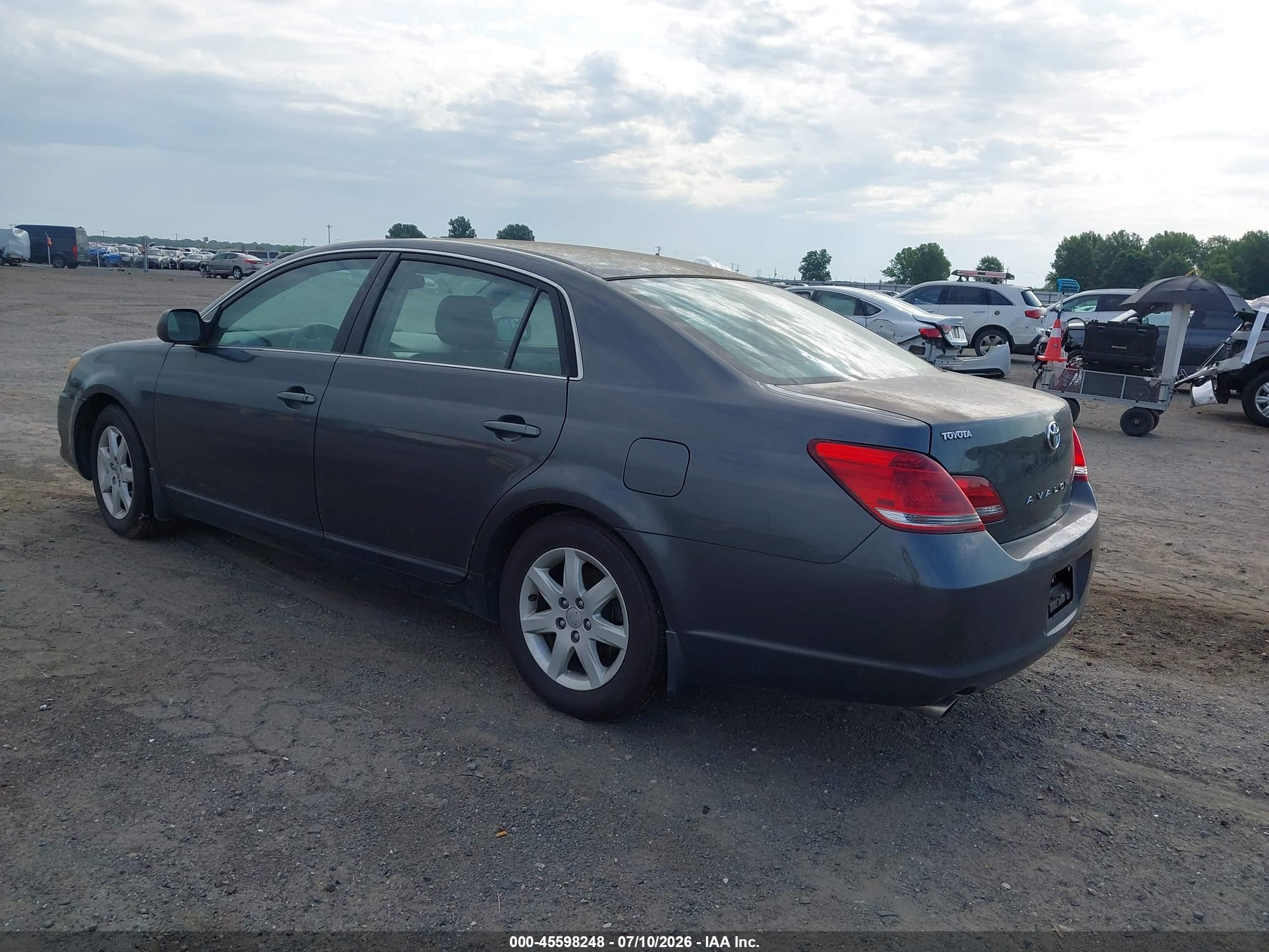 2008 Toyota Avalon Xl Gray vin: 4T1BK36B48U321729