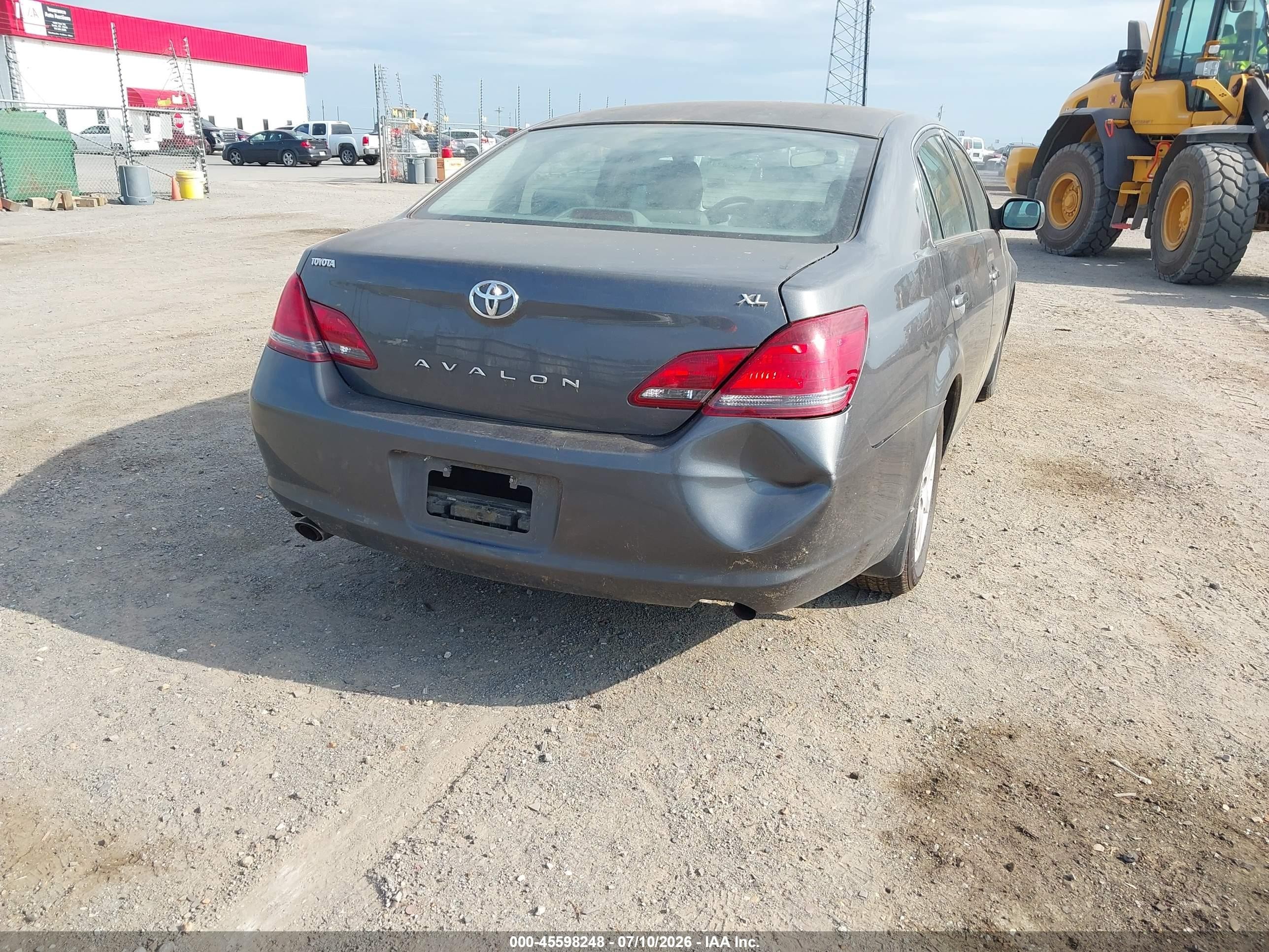 2008 Toyota Avalon Xl Gray vin: 4T1BK36B48U321729