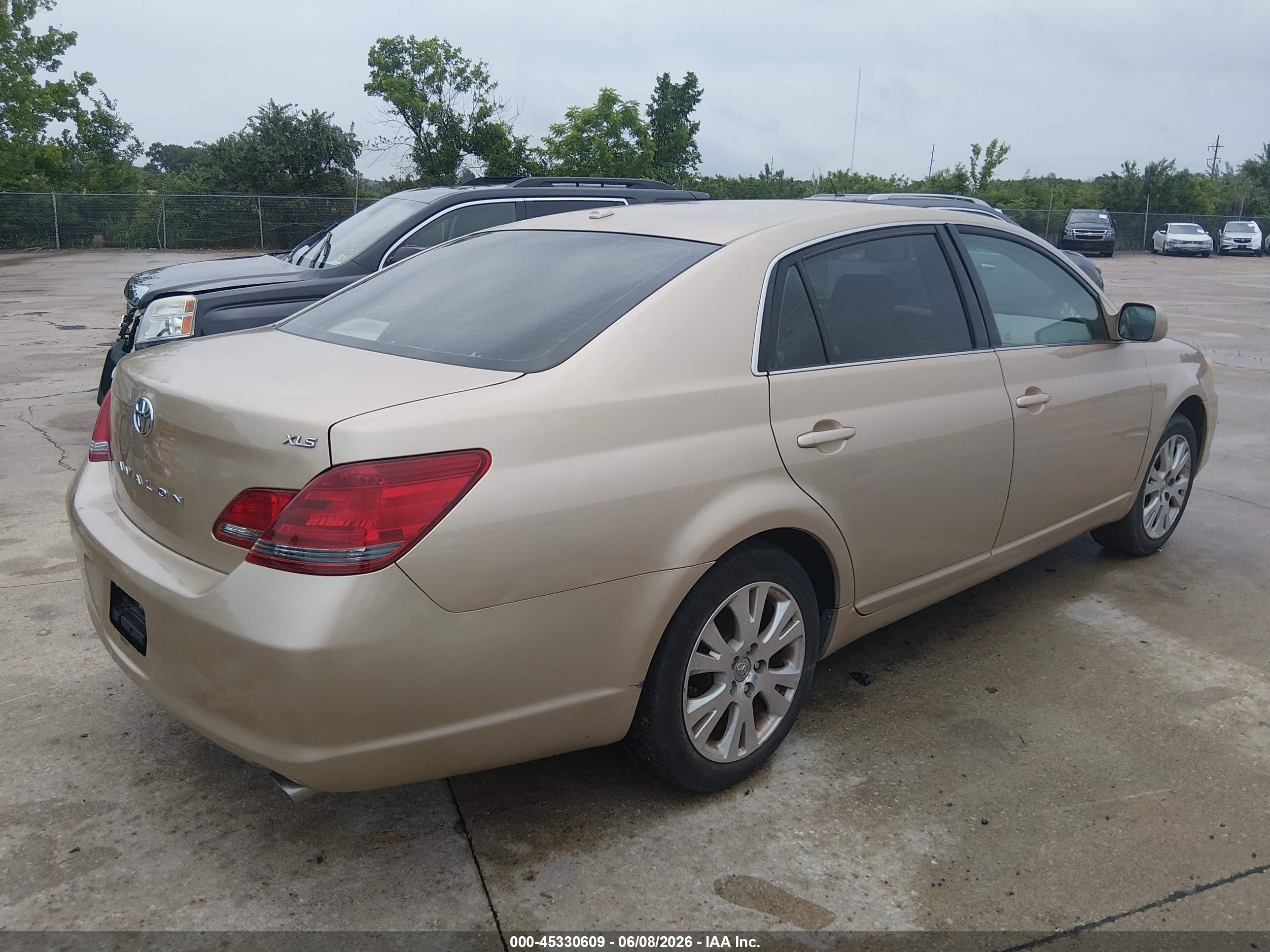 2009 Toyota Avalon Xls Gold vin: 4T1BK36B49U351394