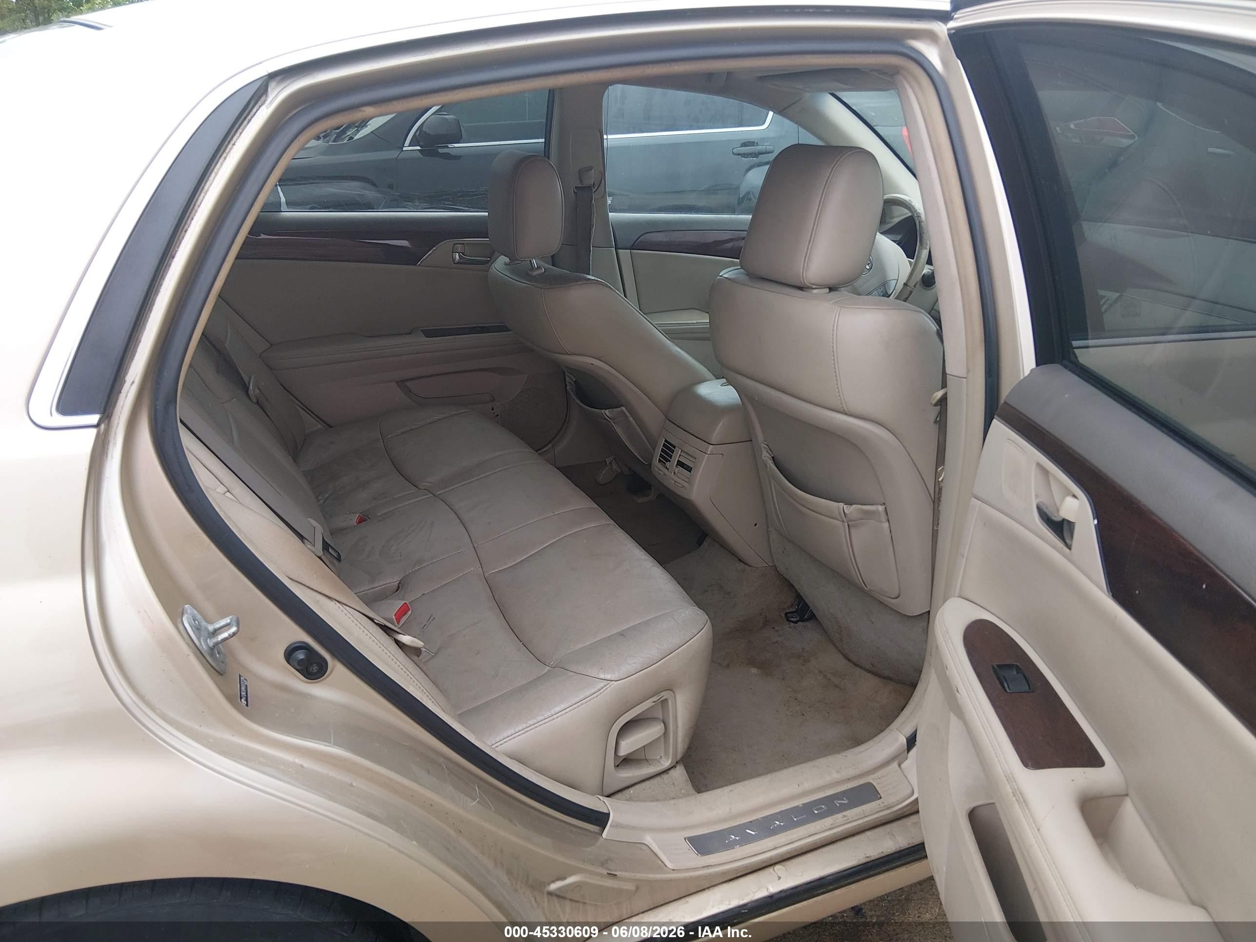 2009 Toyota Avalon Xls Gold vin: 4T1BK36B49U351394