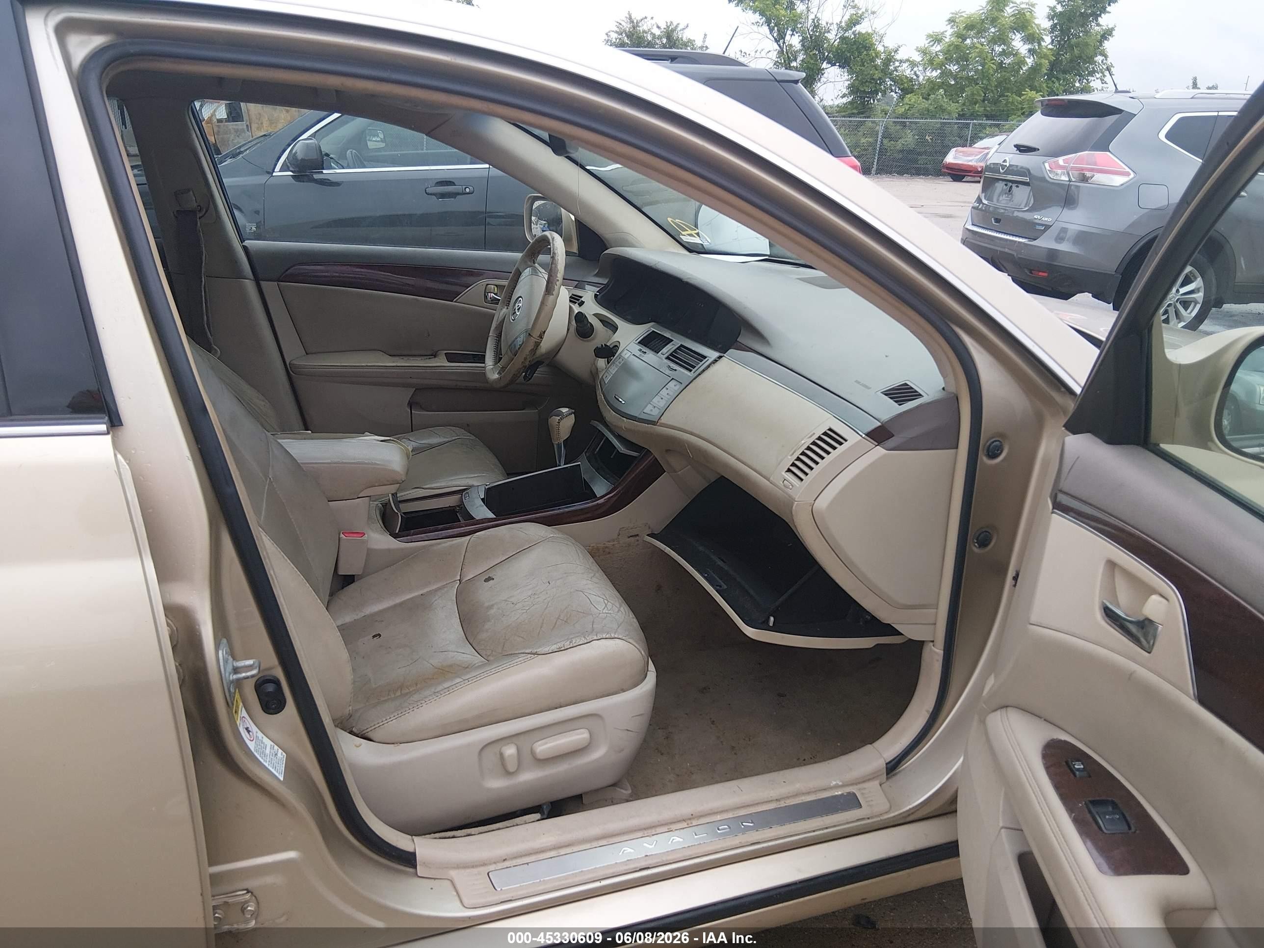 2009 Toyota Avalon Xls Gold vin: 4T1BK36B49U351394
