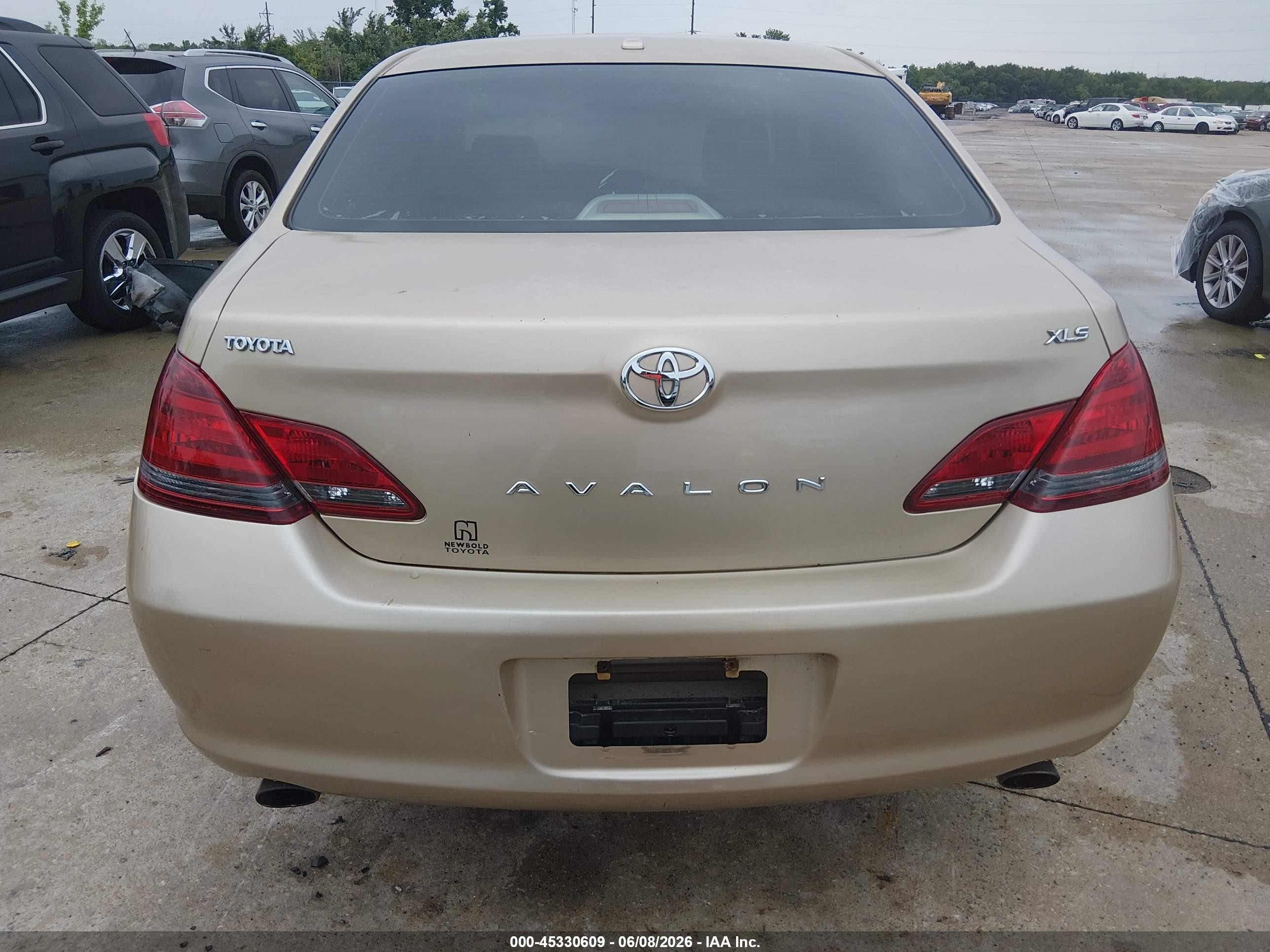 2009 Toyota Avalon Xls Gold vin: 4T1BK36B49U351394