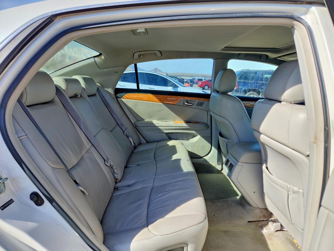 2005 Toyota Avalon Xls White vin: 4T1BK36B55U004506