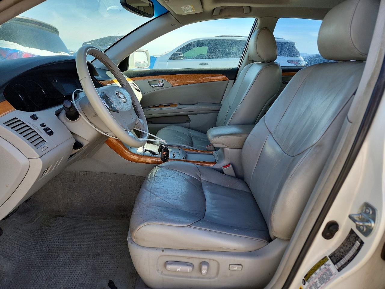 2005 Toyota Avalon Xls White vin: 4T1BK36B55U004506