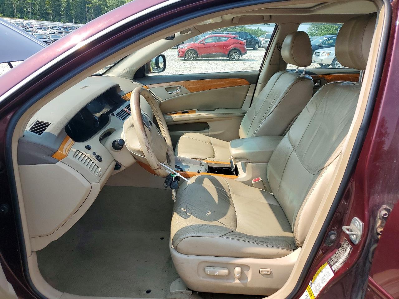 2005 Toyota Avalon Xls Burgundy vin: 4T1BK36B55U009463