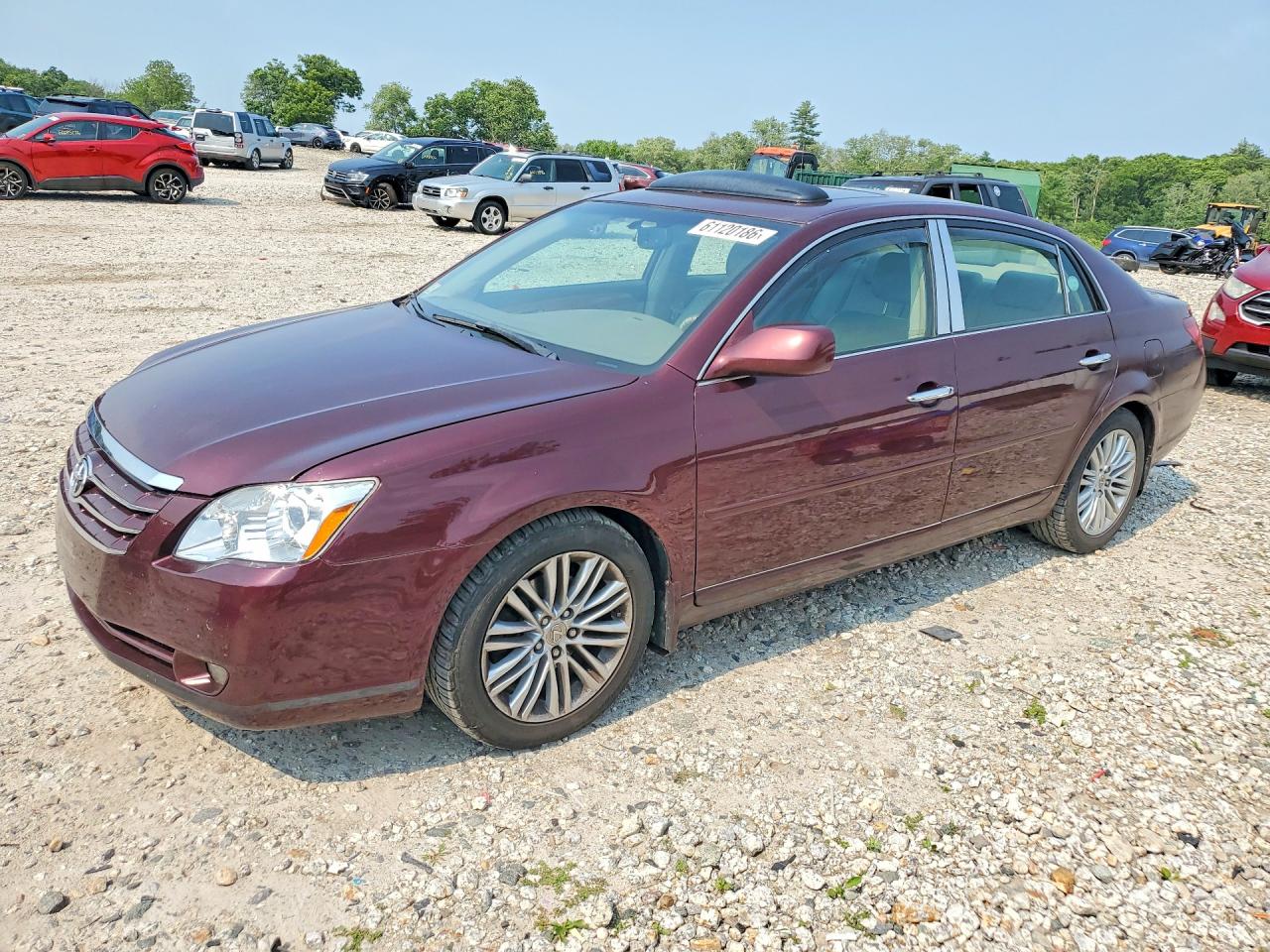 2005 Toyota Avalon Xls Burgundy vin: 4T1BK36B55U009463