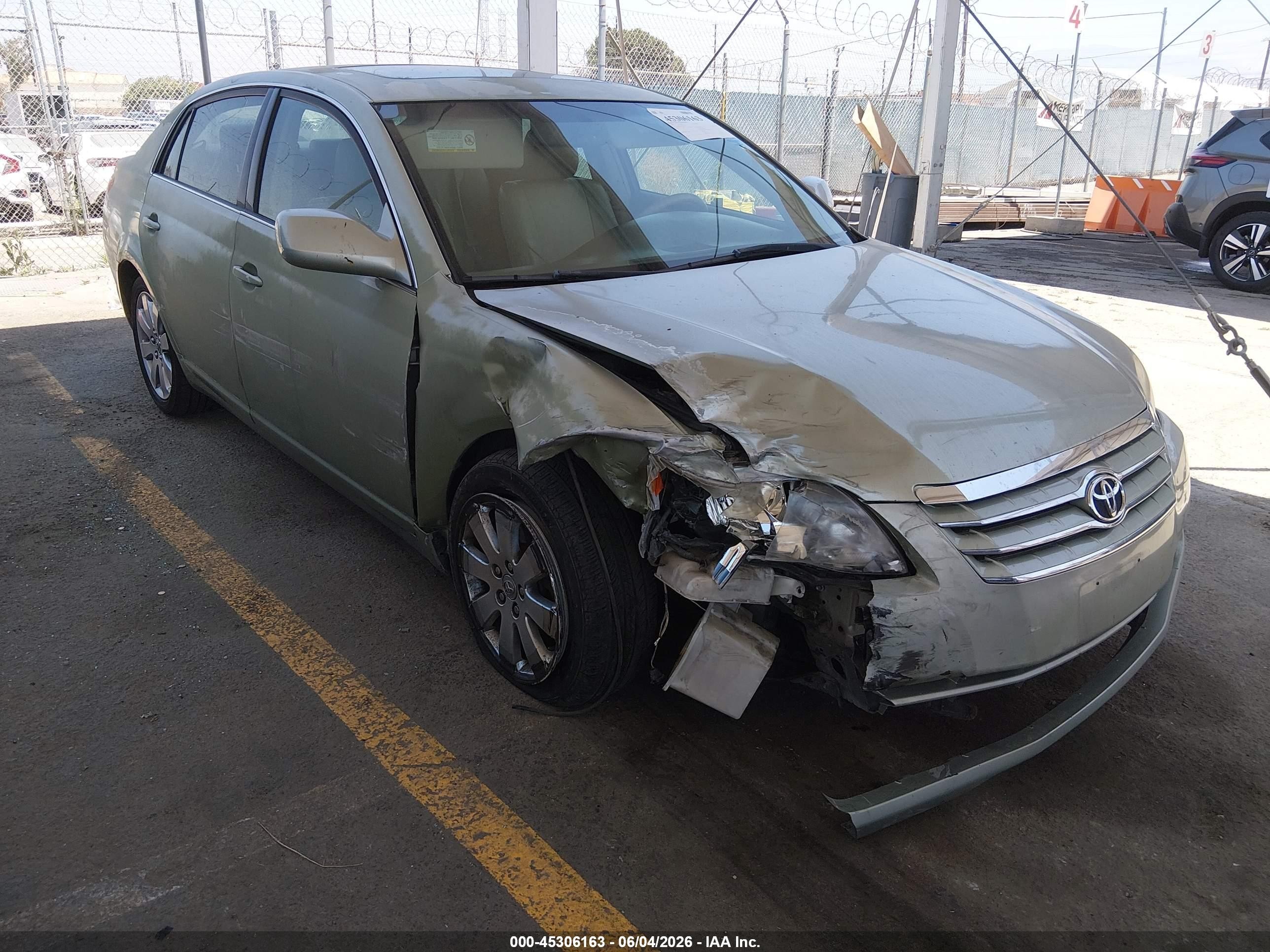 2005 Toyota Avalon Xls Green vin: 4T1BK36B55U014775