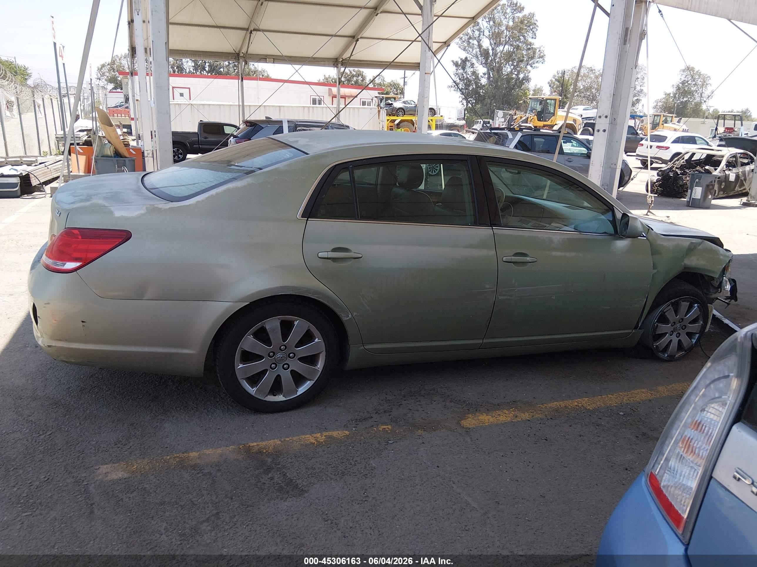 2005 Toyota Avalon Xls Green vin: 4T1BK36B55U014775
