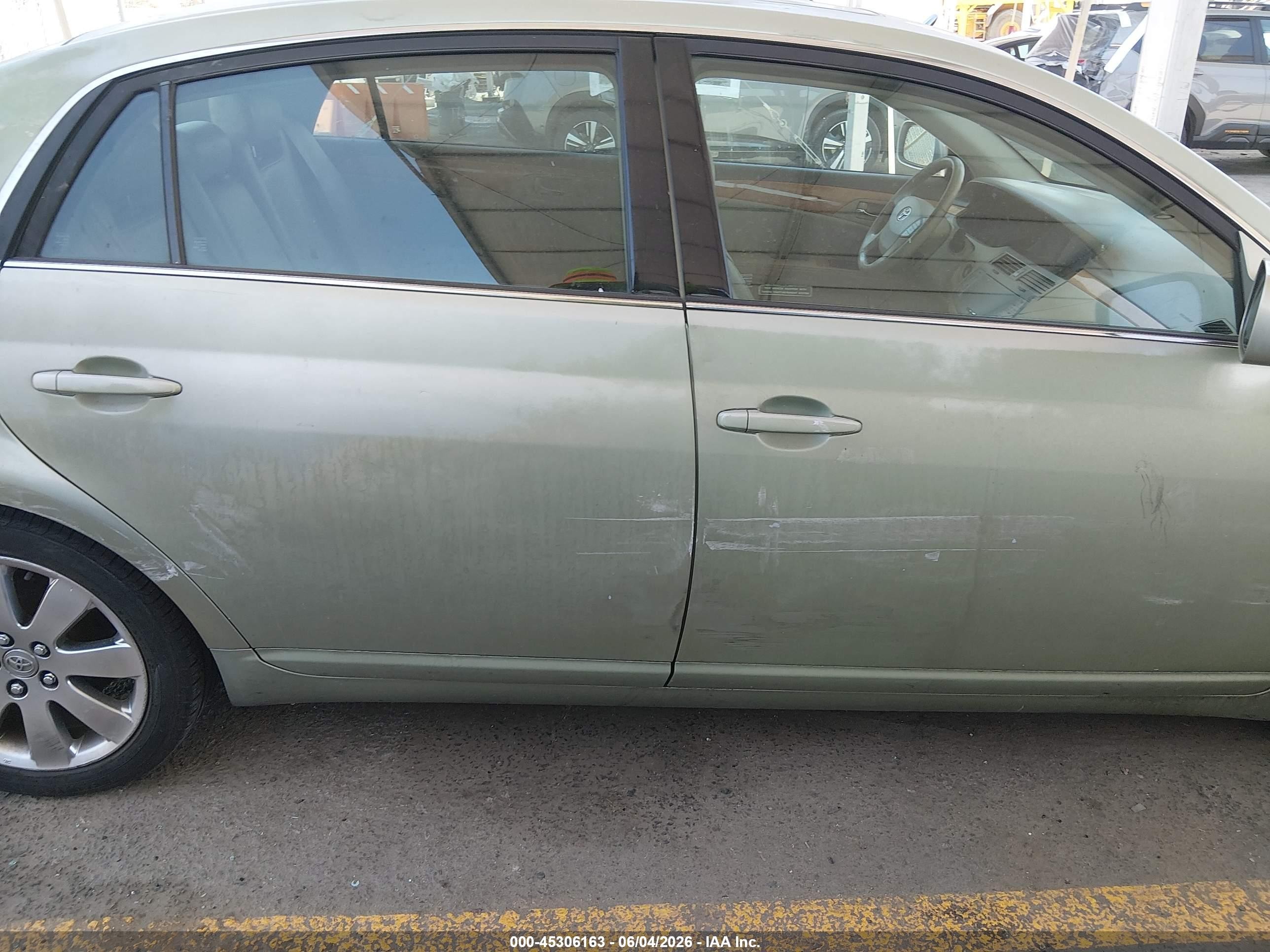 2005 Toyota Avalon Xls Green vin: 4T1BK36B55U014775