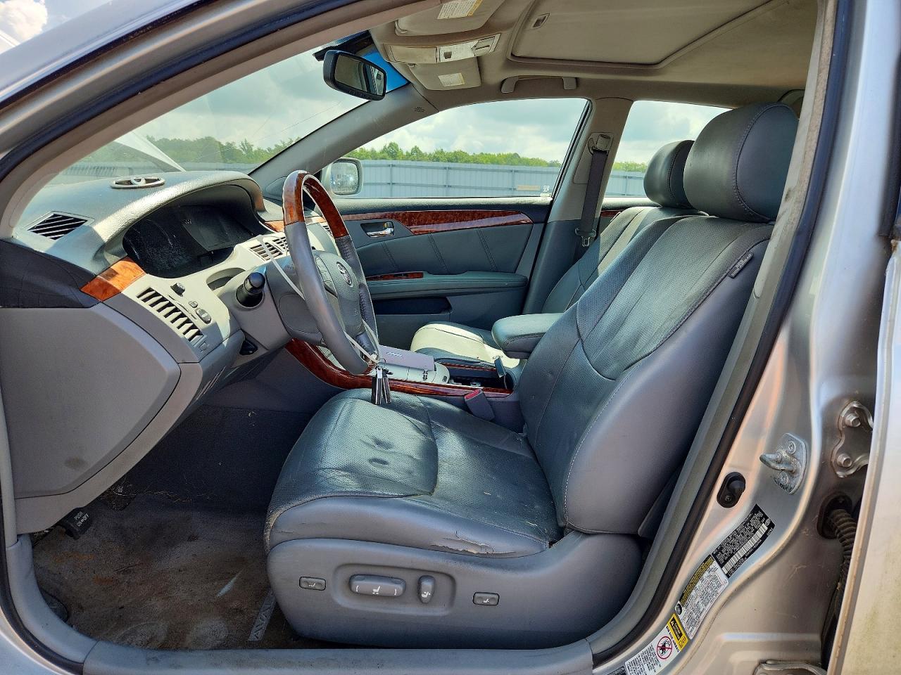 2005 Toyota Avalon Limited Серебряный vin: 4T1BK36B55U016378