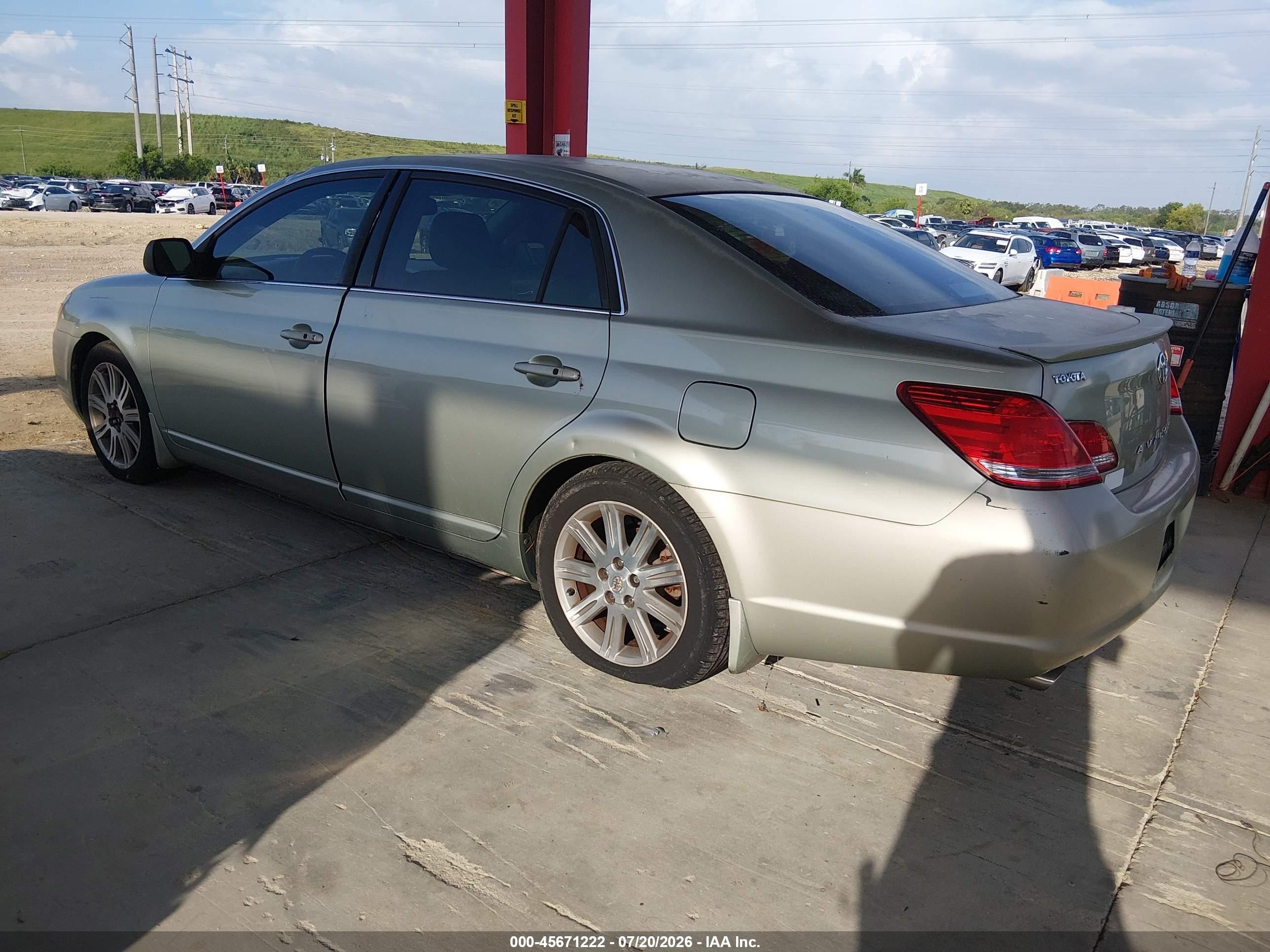2005 Toyota Avalon Limited Champagne vin: 4T1BK36B55U038834