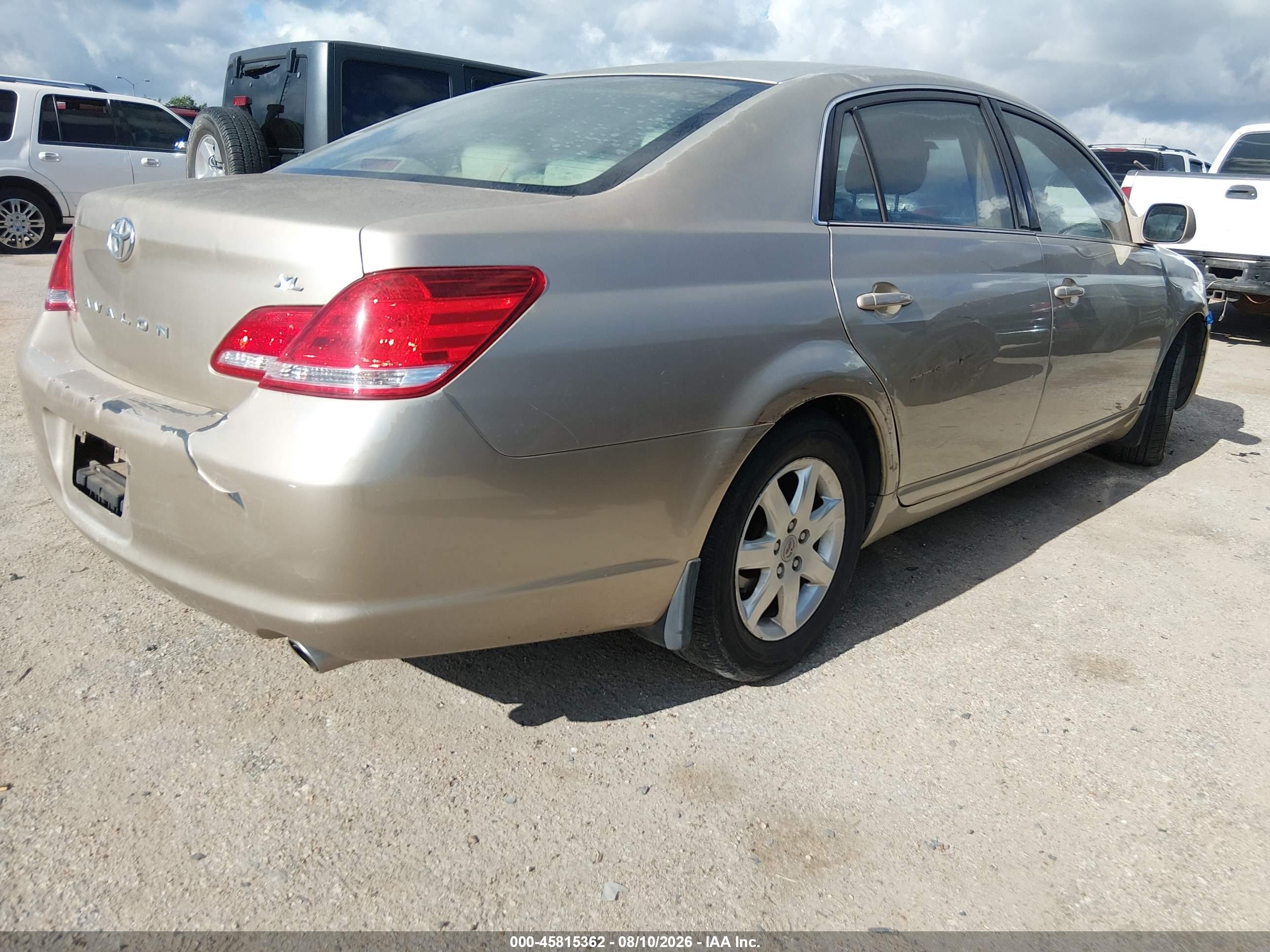2005 Toyota Avalon Xl Beige vin: 4T1BK36B55U057450