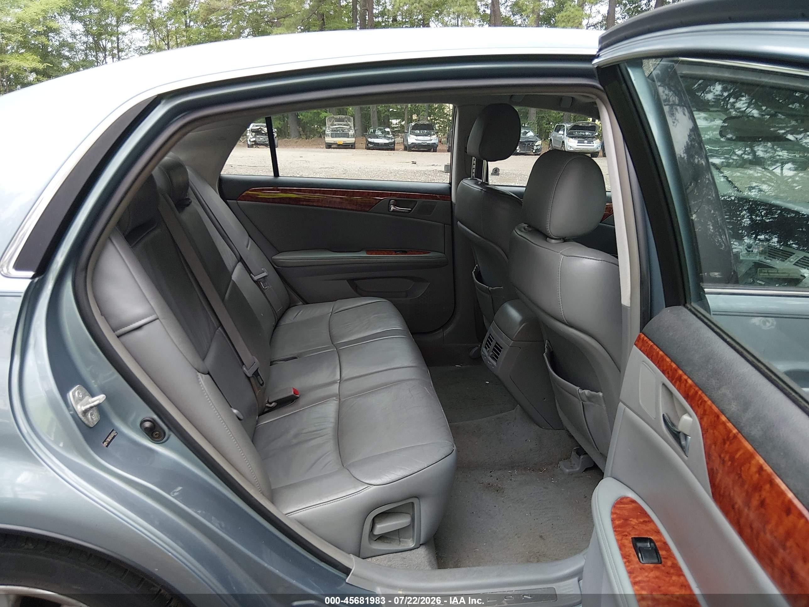 2006 Toyota Avalon Xls Blue vin: 4T1BK36B56U069244