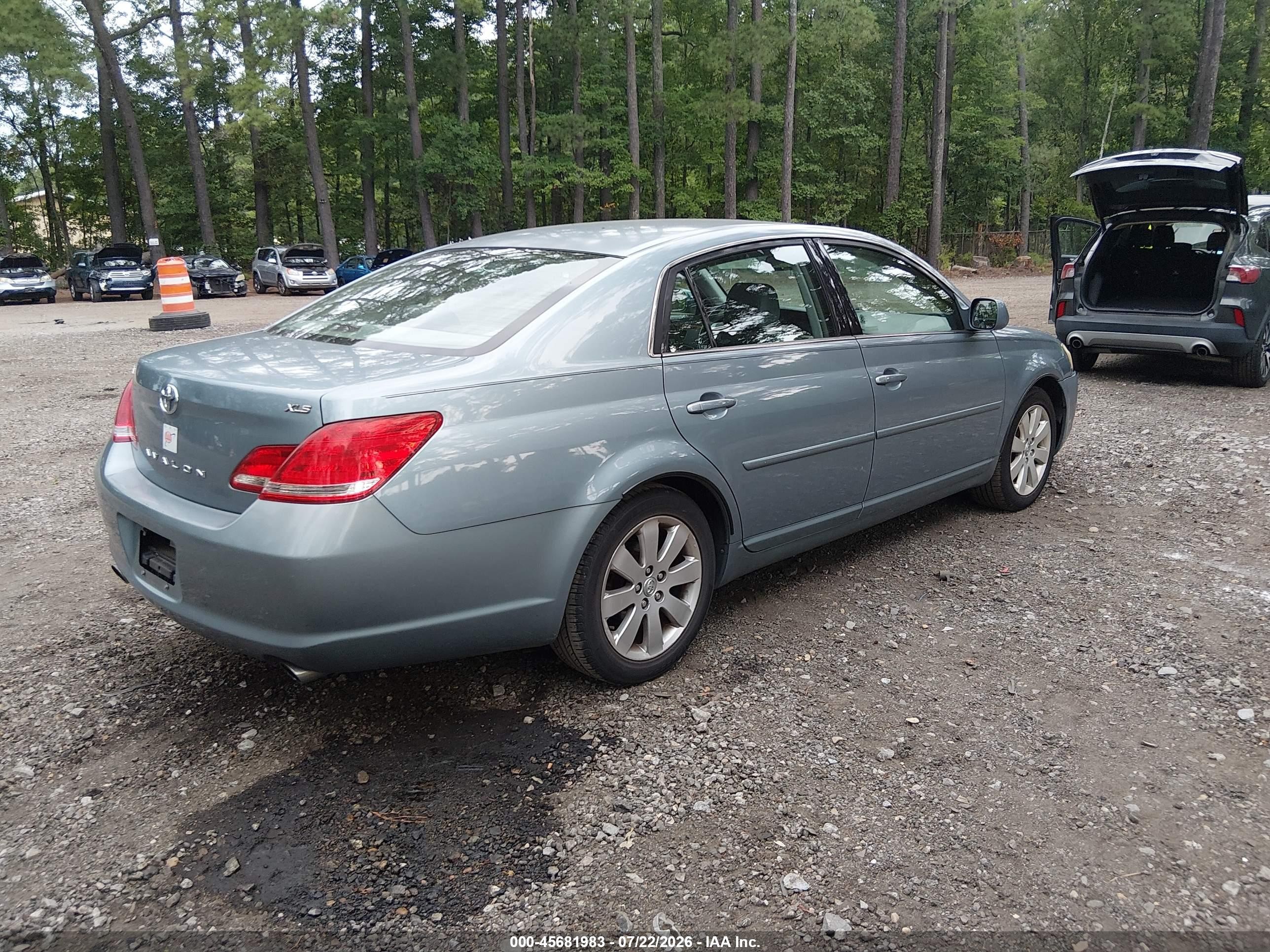 2006 Toyota Avalon Xls Blue vin: 4T1BK36B56U069244