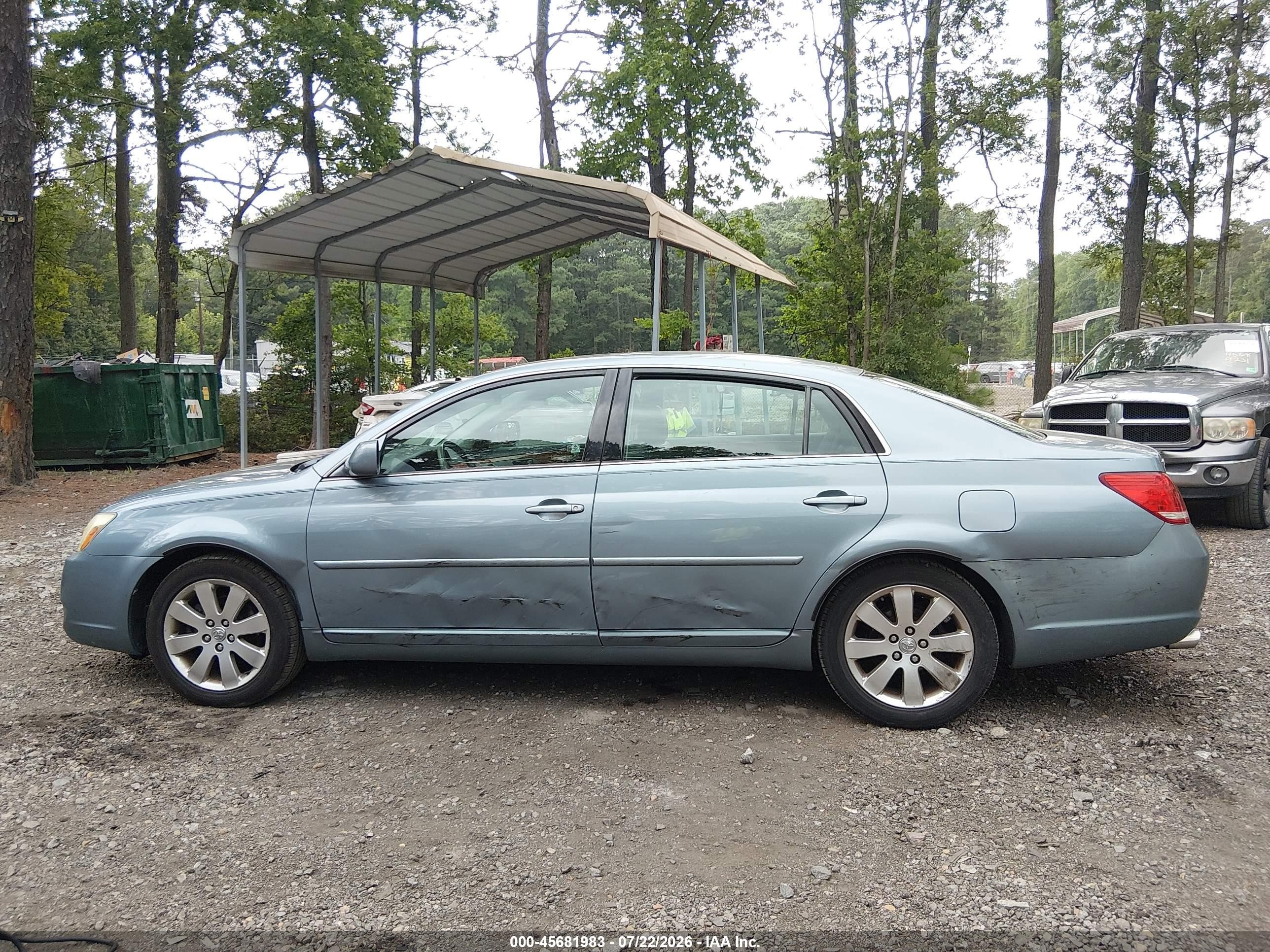 2006 Toyota Avalon Xls Blue vin: 4T1BK36B56U069244