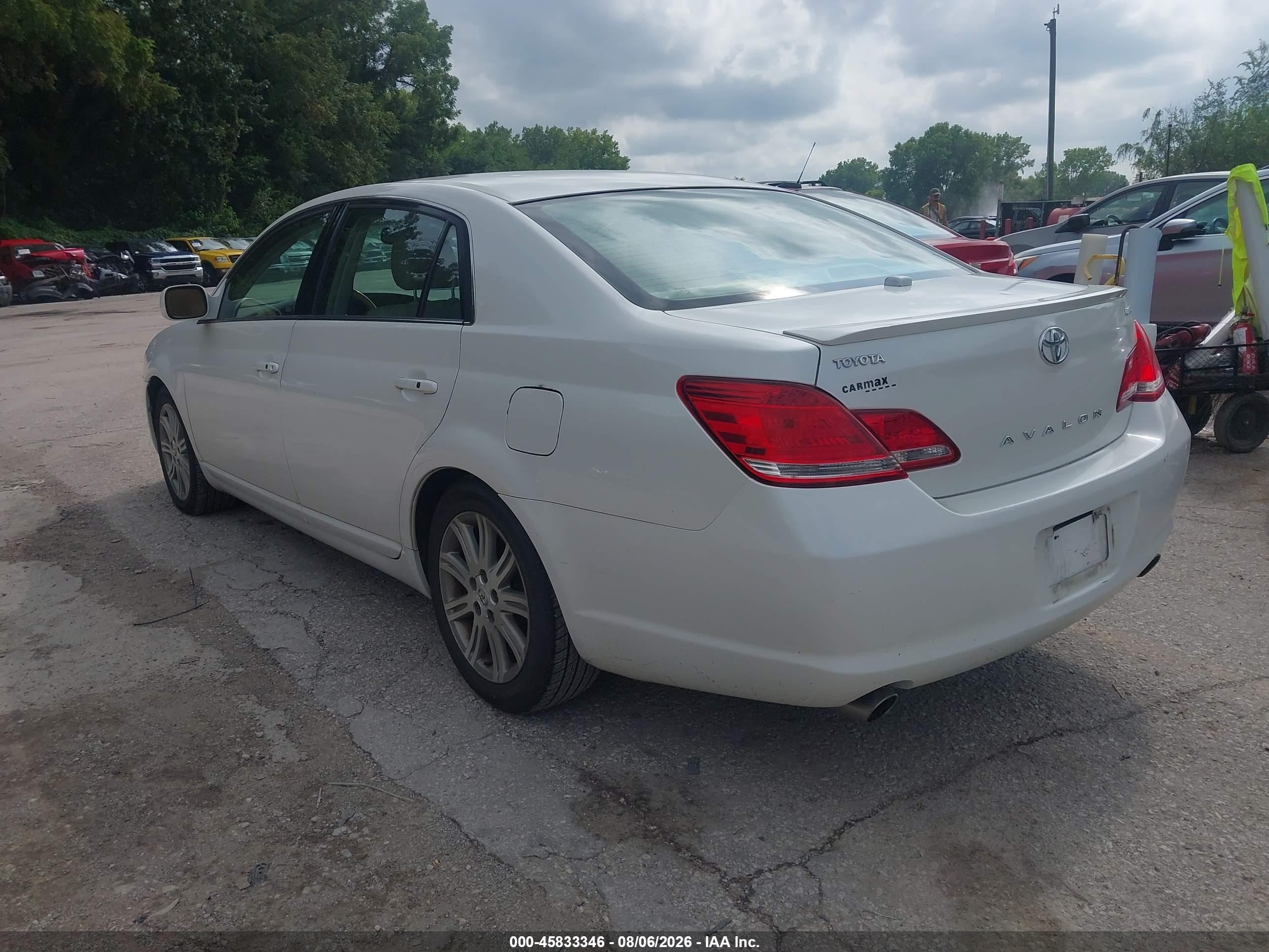 2006 Toyota Avalon Limited White vin: 4T1BK36B56U071544