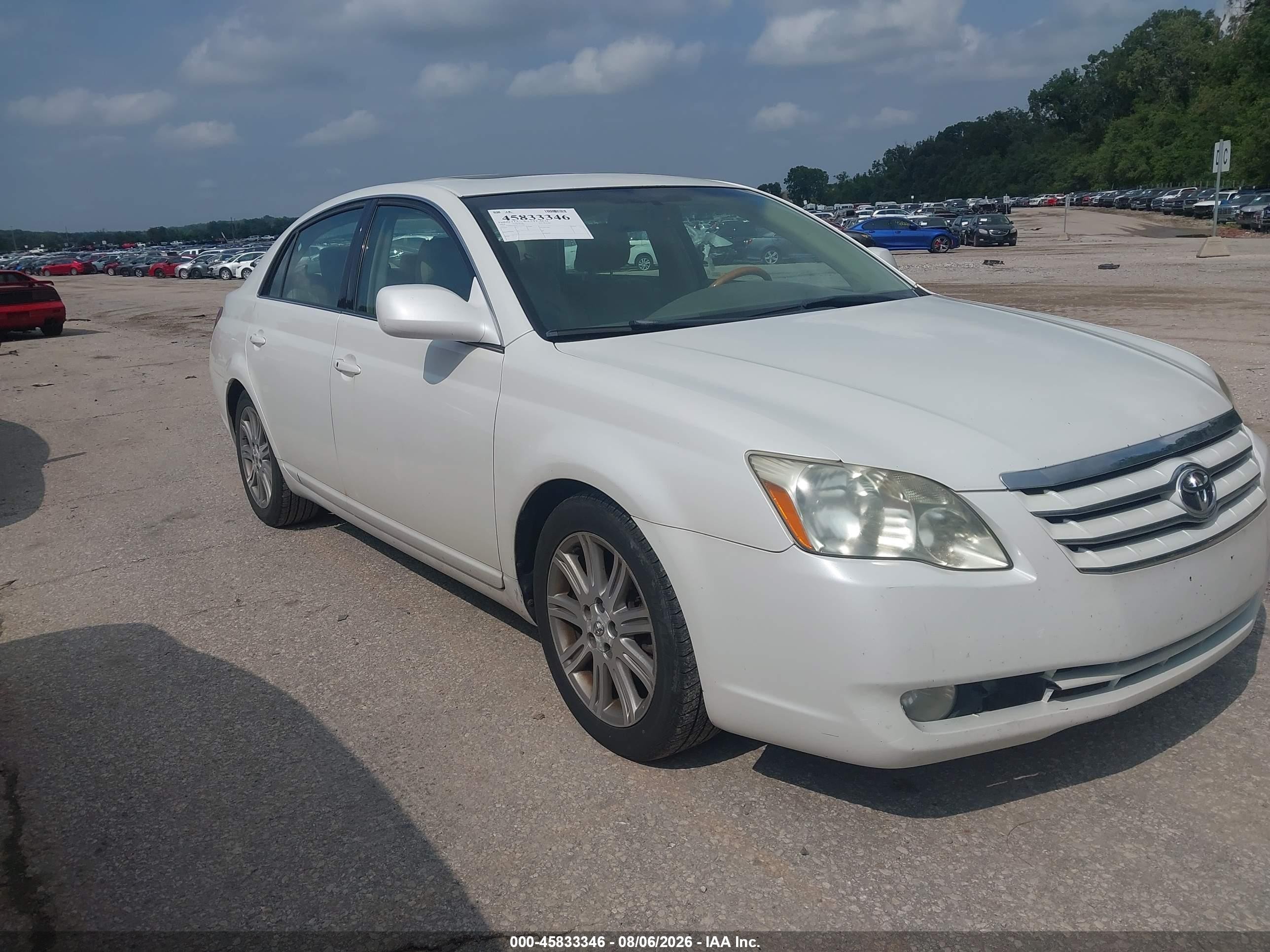 2006 Toyota Avalon Limited Белый vin: 4T1BK36B56U071544