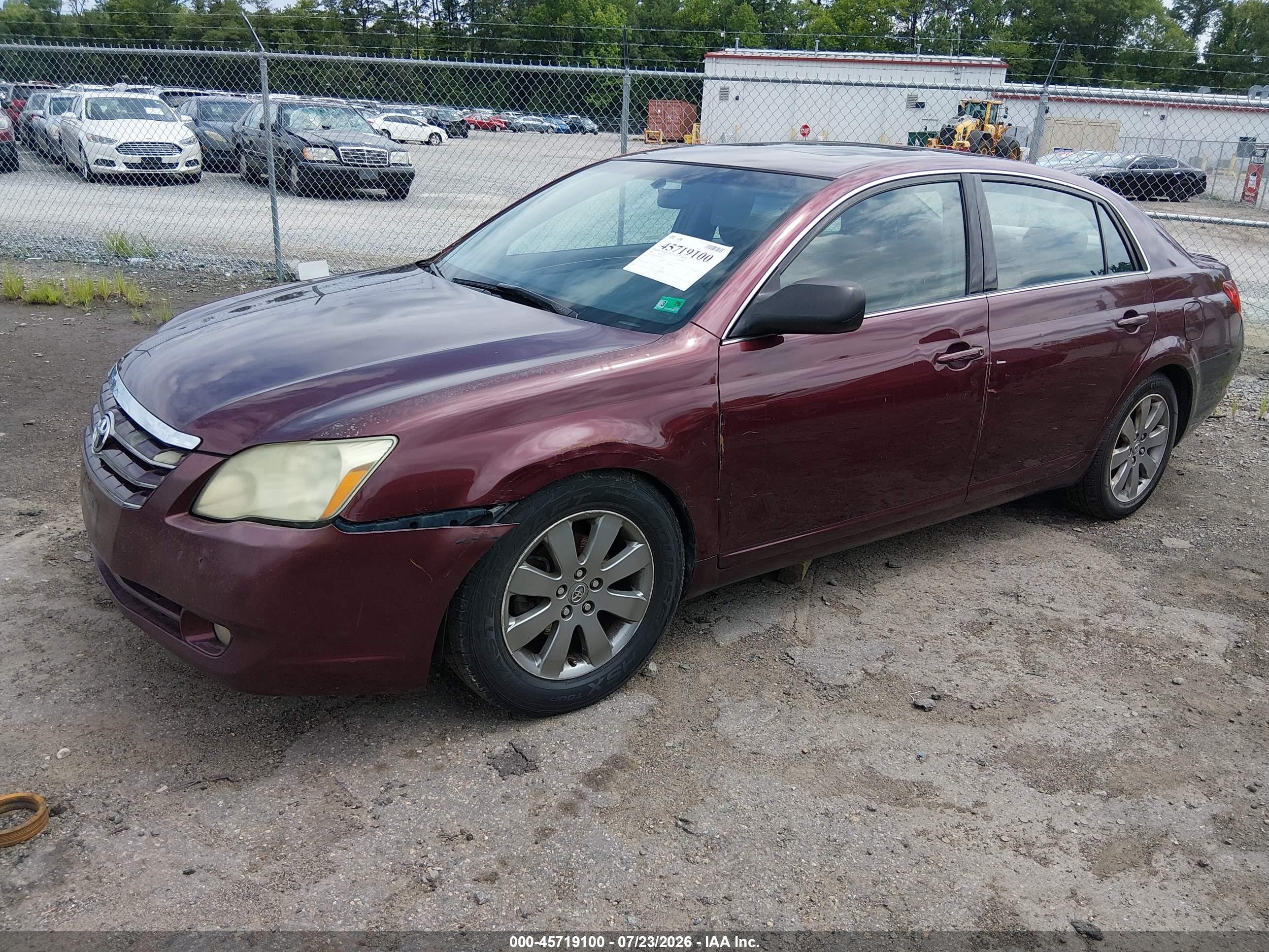 2006 Toyota Avalon Touring Burgundy vin: 4T1BK36B56U073486