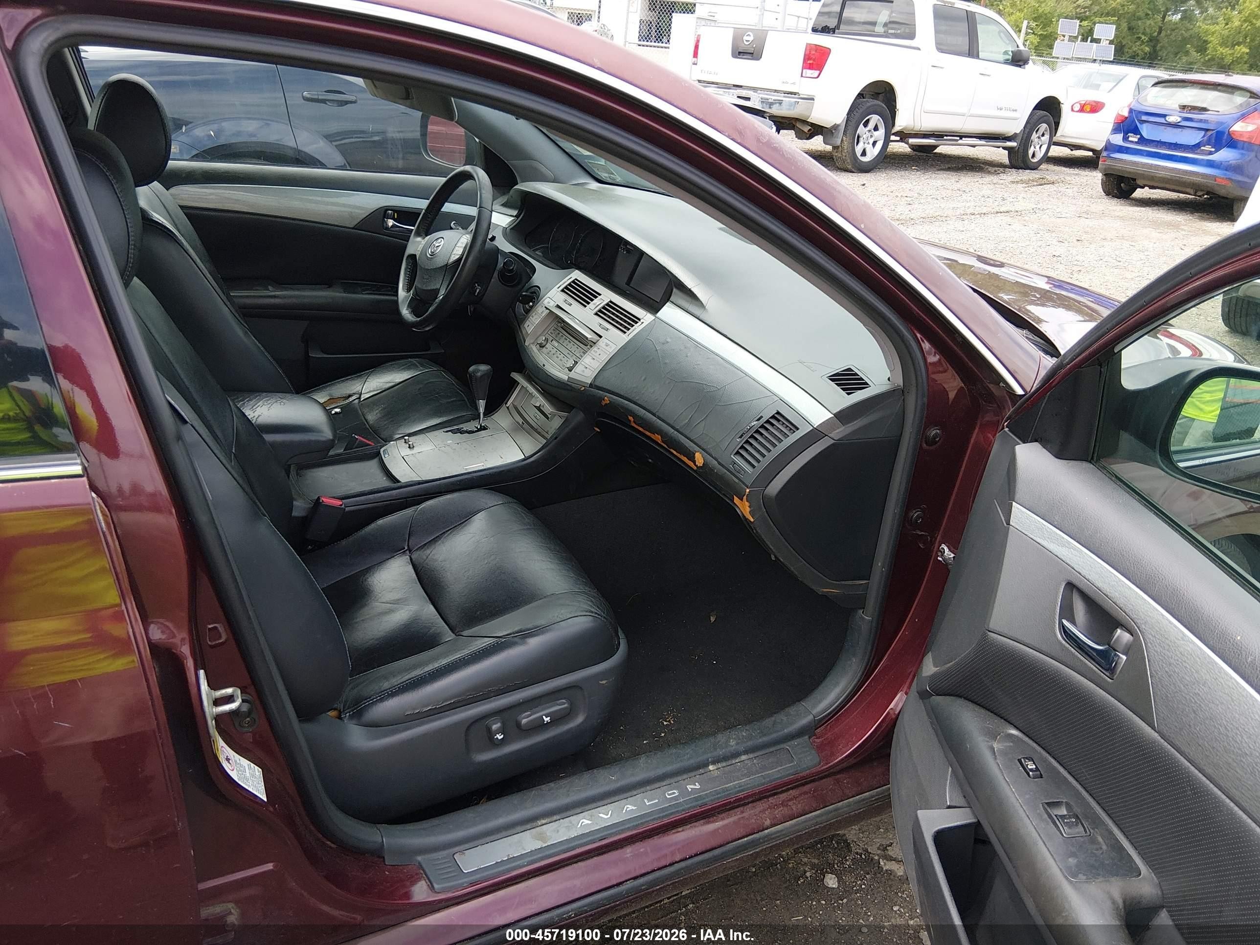 2006 Toyota Avalon Touring Burgundy vin: 4T1BK36B56U073486