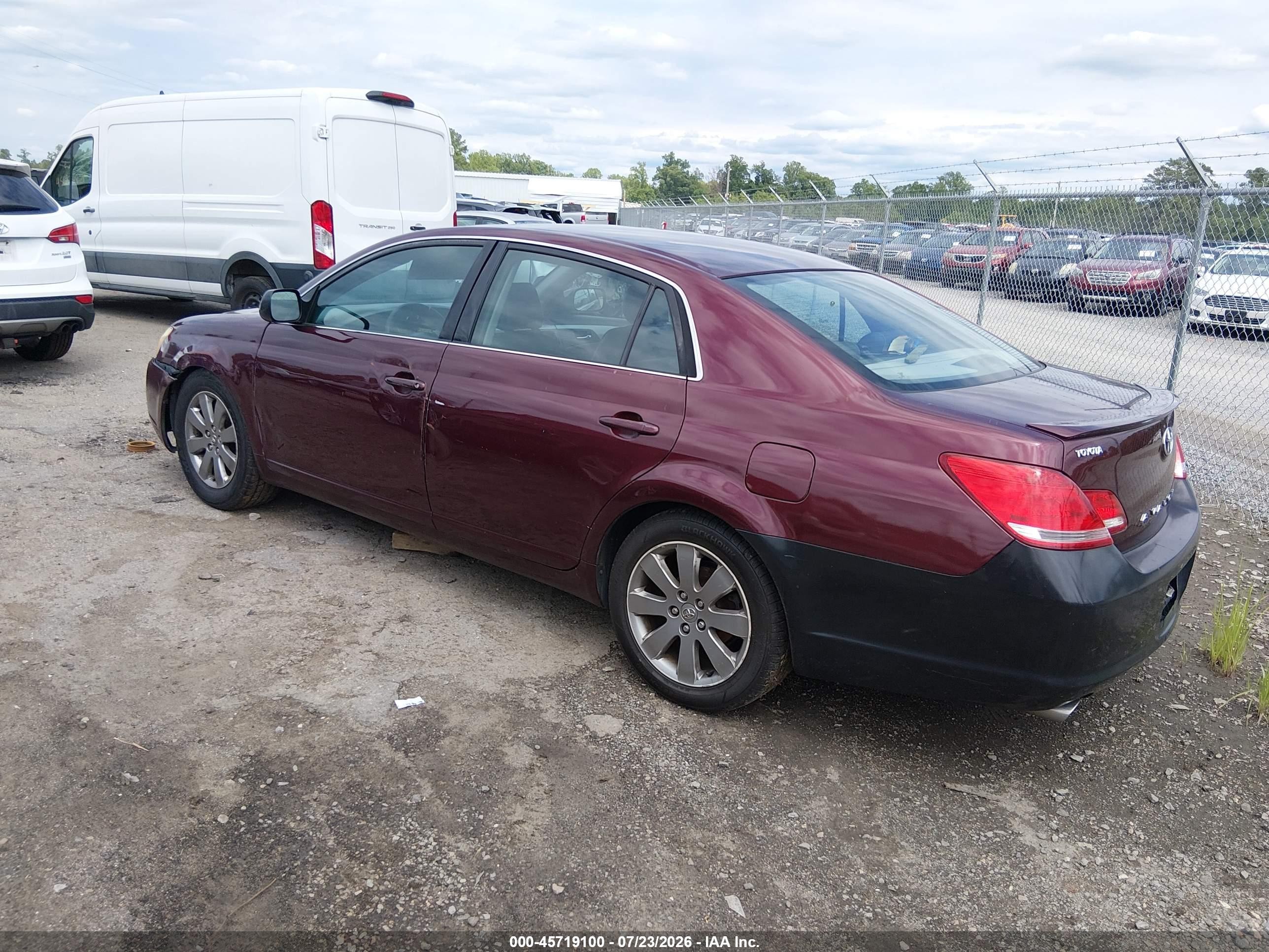 2006 Toyota Avalon Touring Burgundy vin: 4T1BK36B56U073486