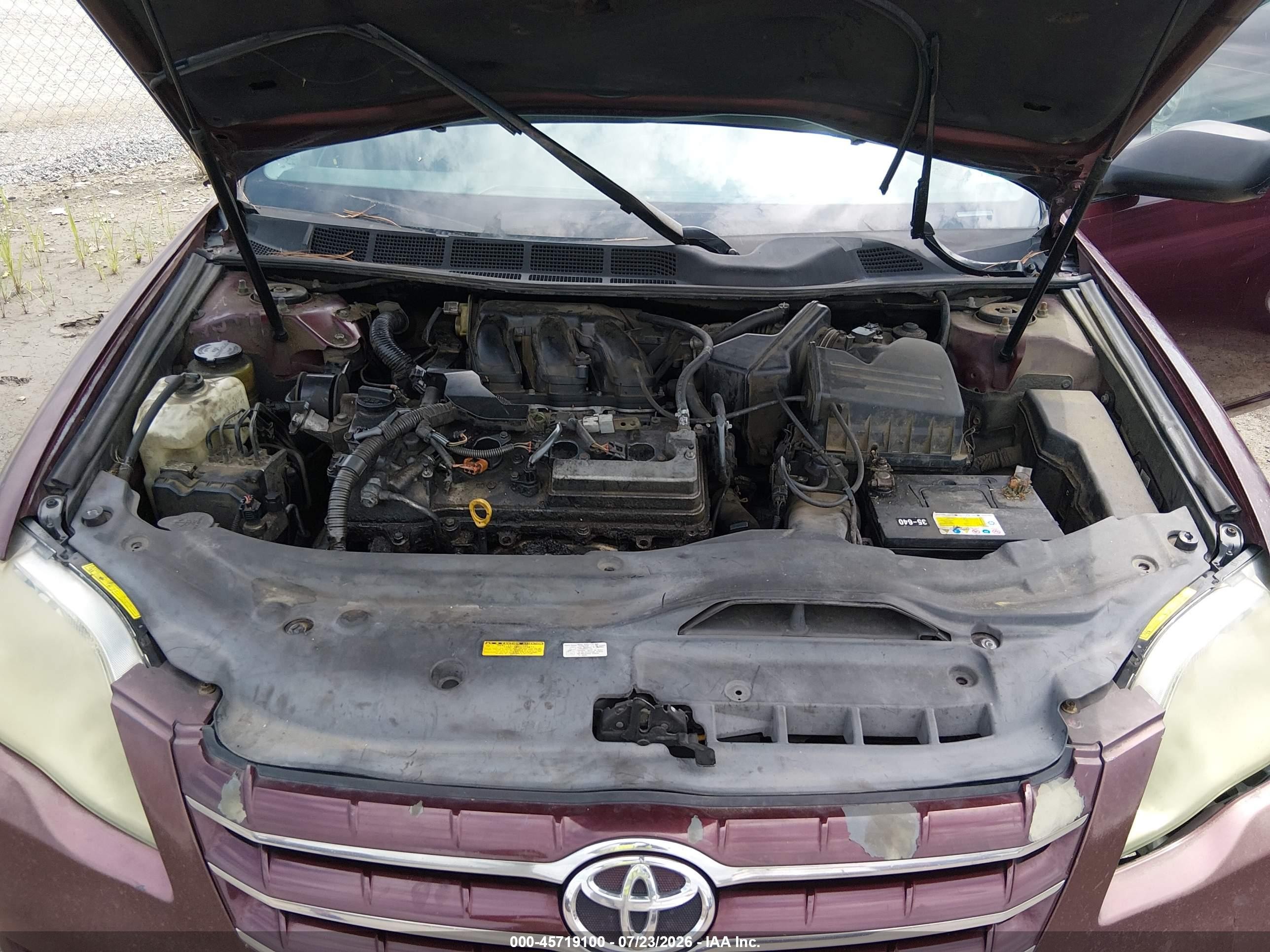 2006 Toyota Avalon Touring Burgundy vin: 4T1BK36B56U073486