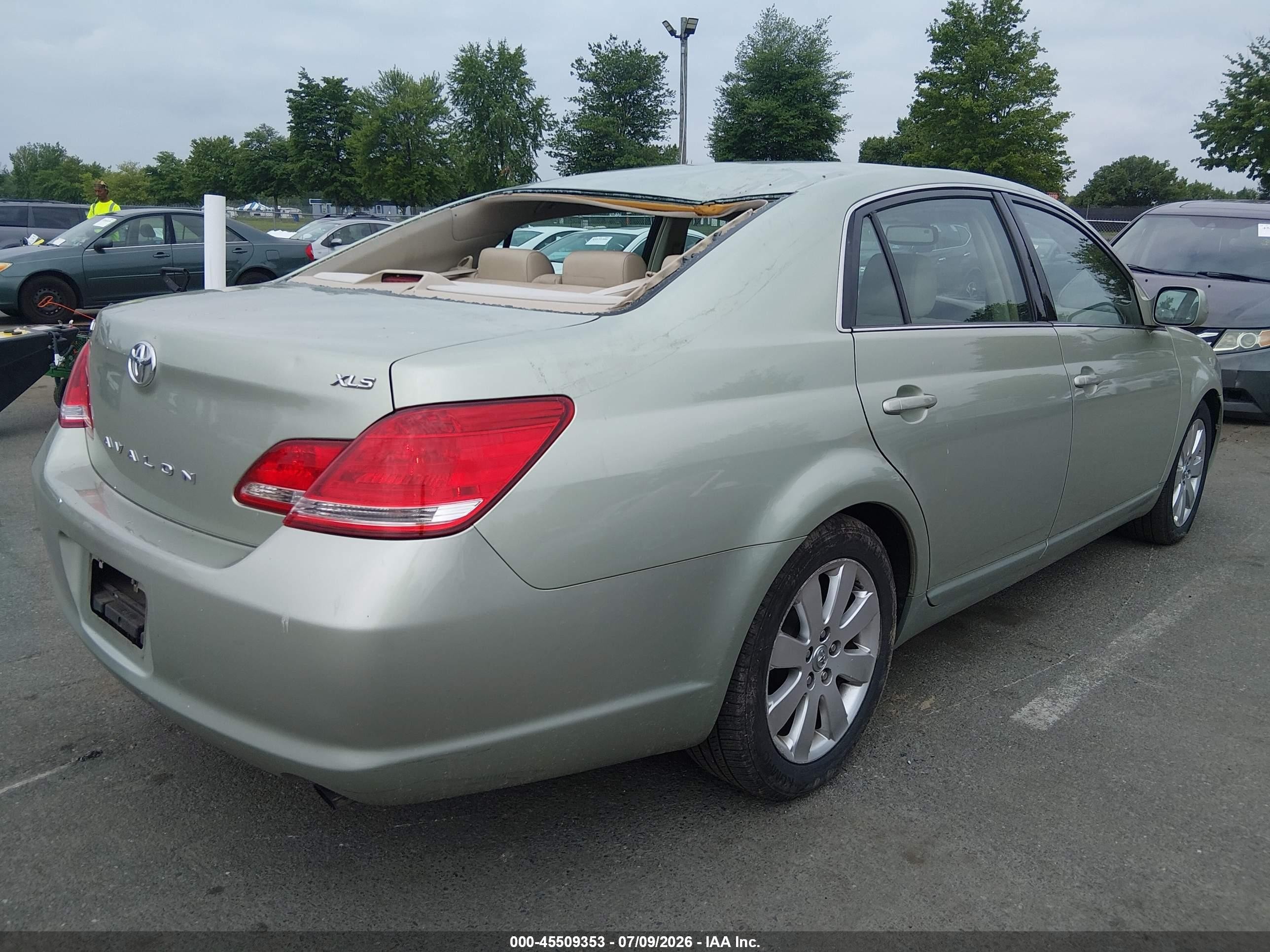 2006 Toyota Avalon Xls Green vin: 4T1BK36B56U077926