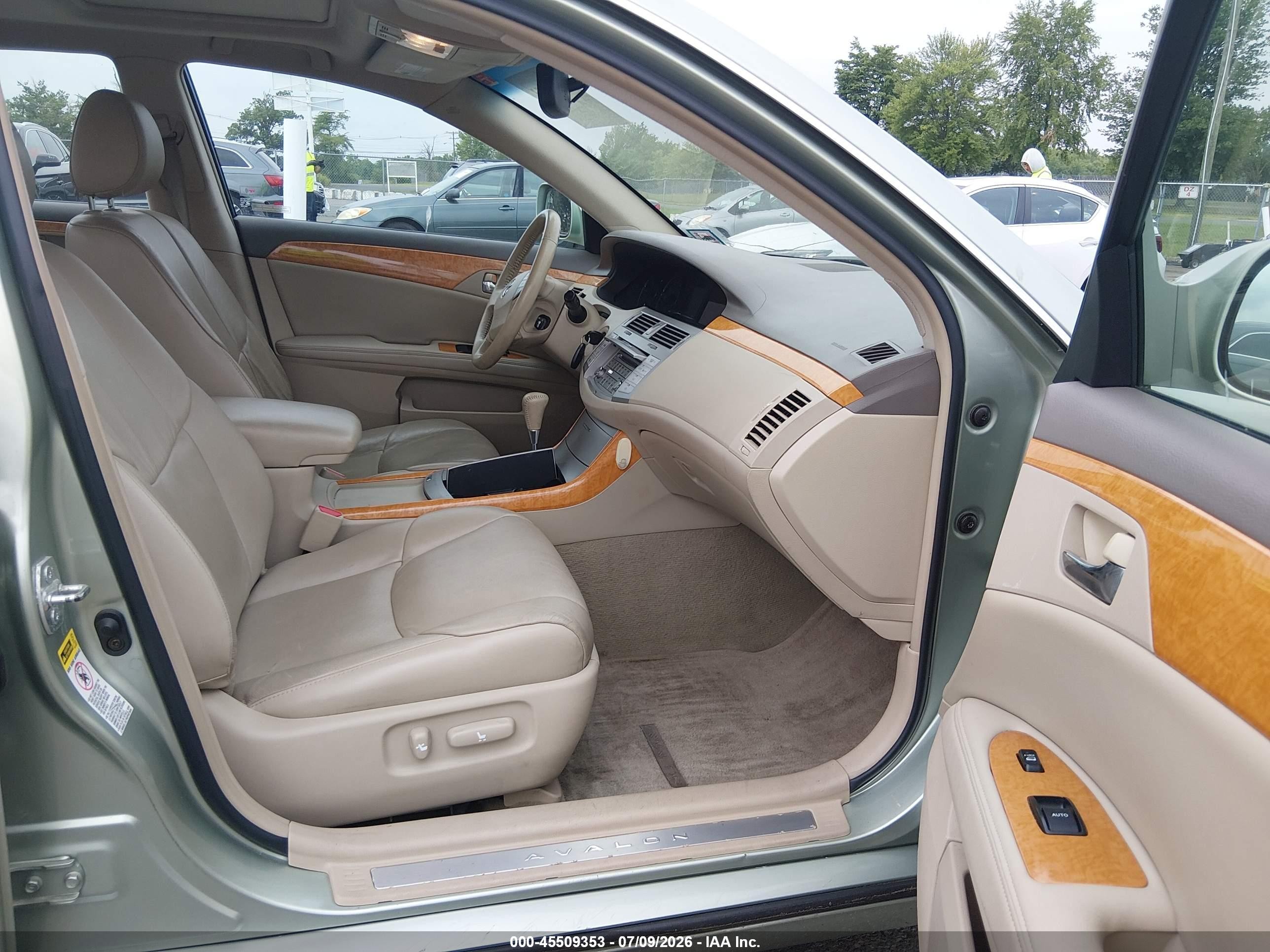 2006 Toyota Avalon Xls Green vin: 4T1BK36B56U077926