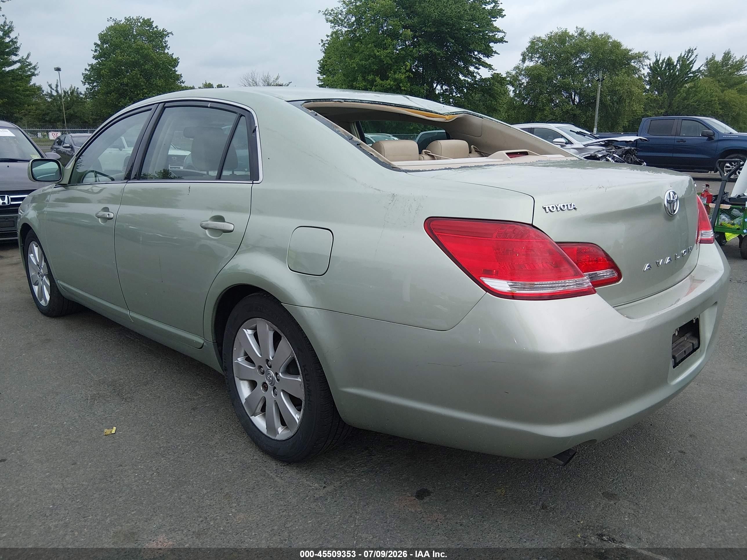 2006 Toyota Avalon Xls Green vin: 4T1BK36B56U077926