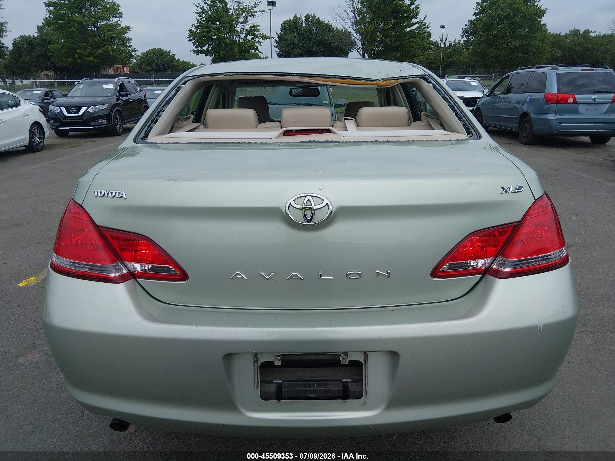 2006 Toyota Avalon Xls Green vin: 4T1BK36B56U077926