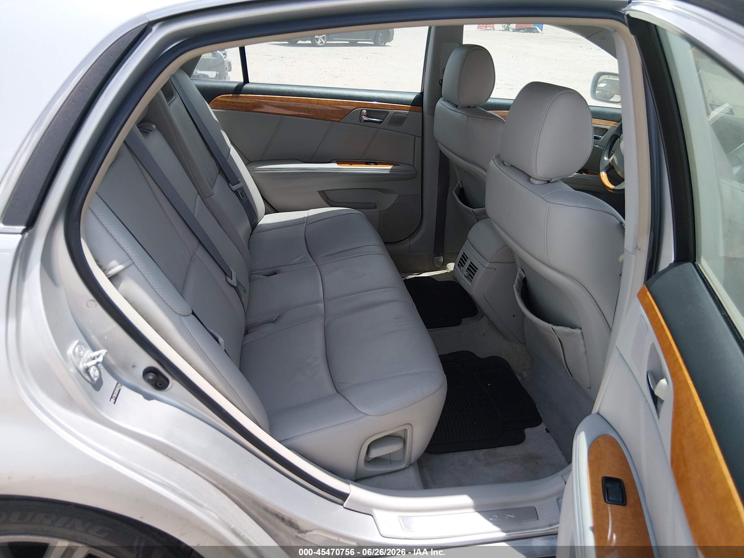 2006 Toyota Avalon Limited Silver vin: 4T1BK36B56U083144