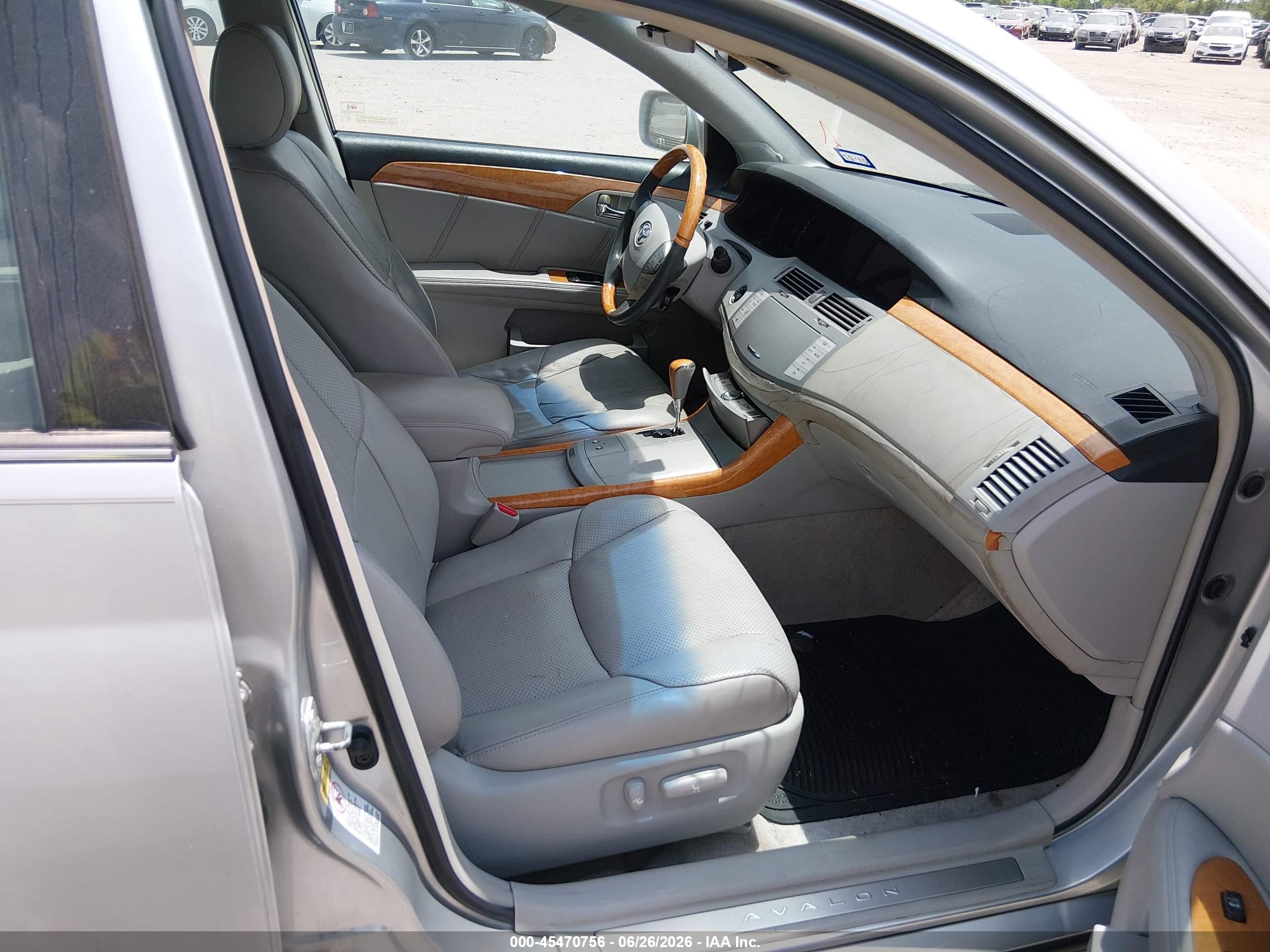 2006 Toyota Avalon Limited Silver vin: 4T1BK36B56U083144