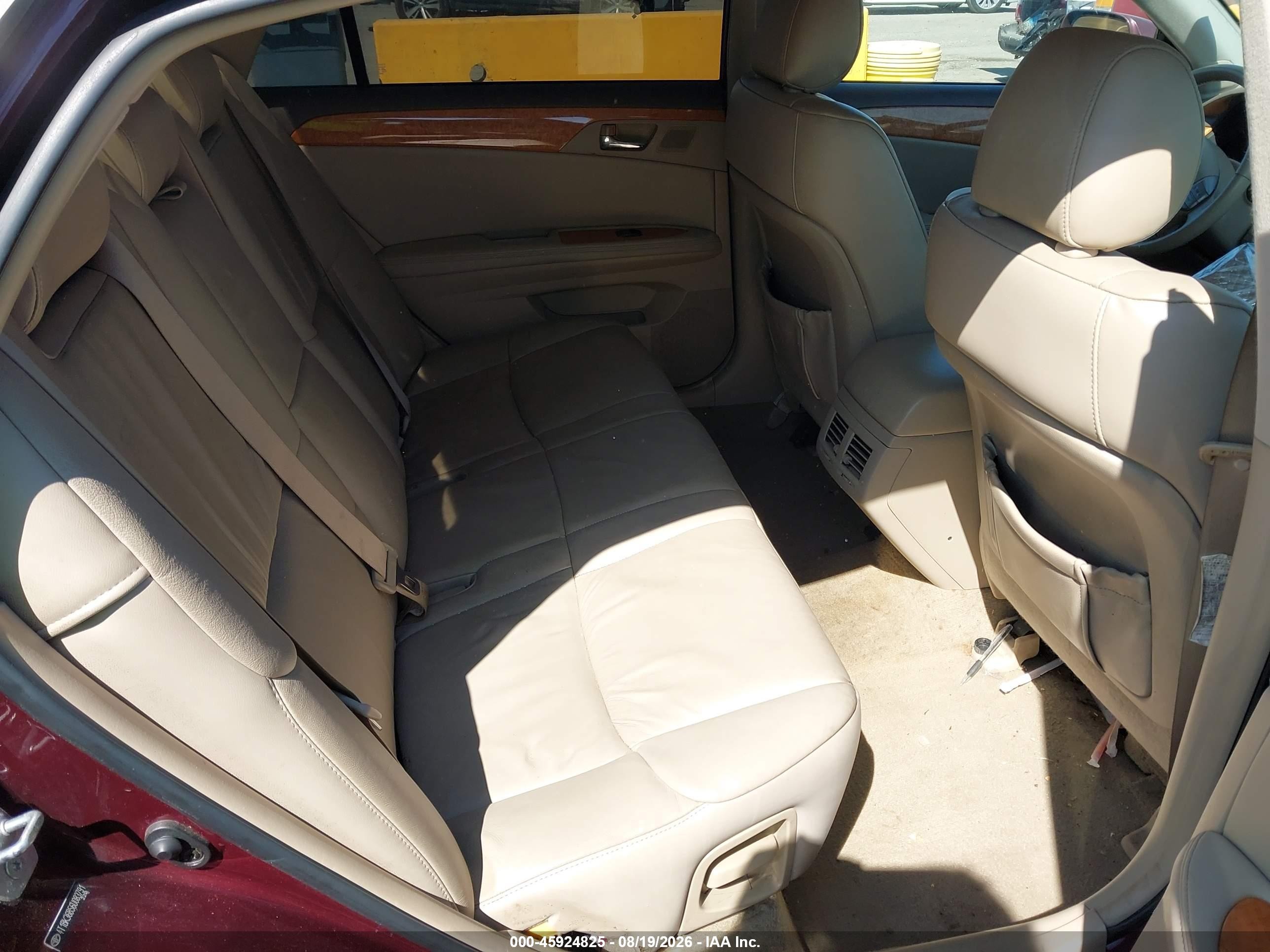 2006 Toyota Avalon Xls Бордовый vin: 4T1BK36B56U083791