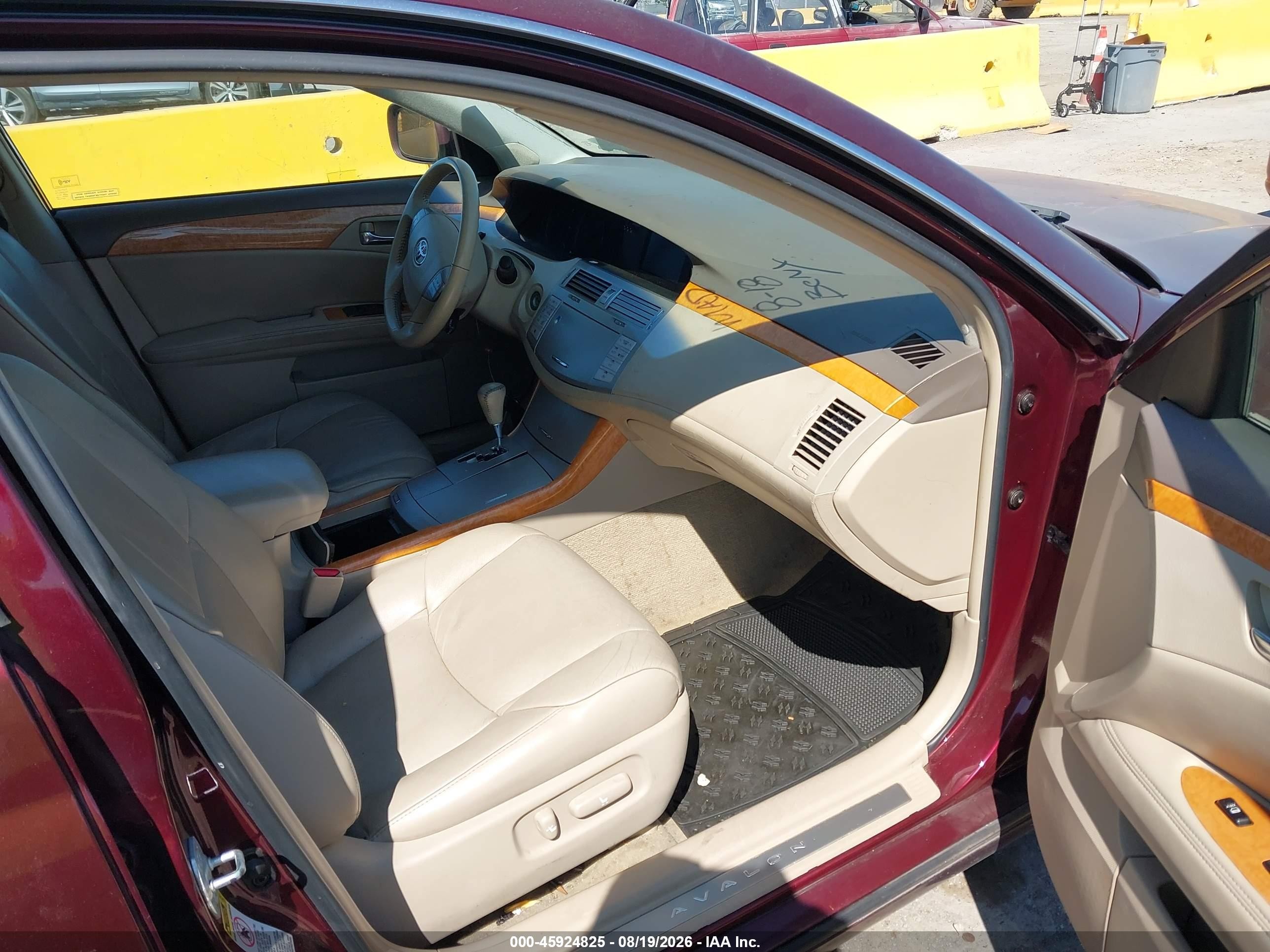 2006 Toyota Avalon Xls Бордовый vin: 4T1BK36B56U083791