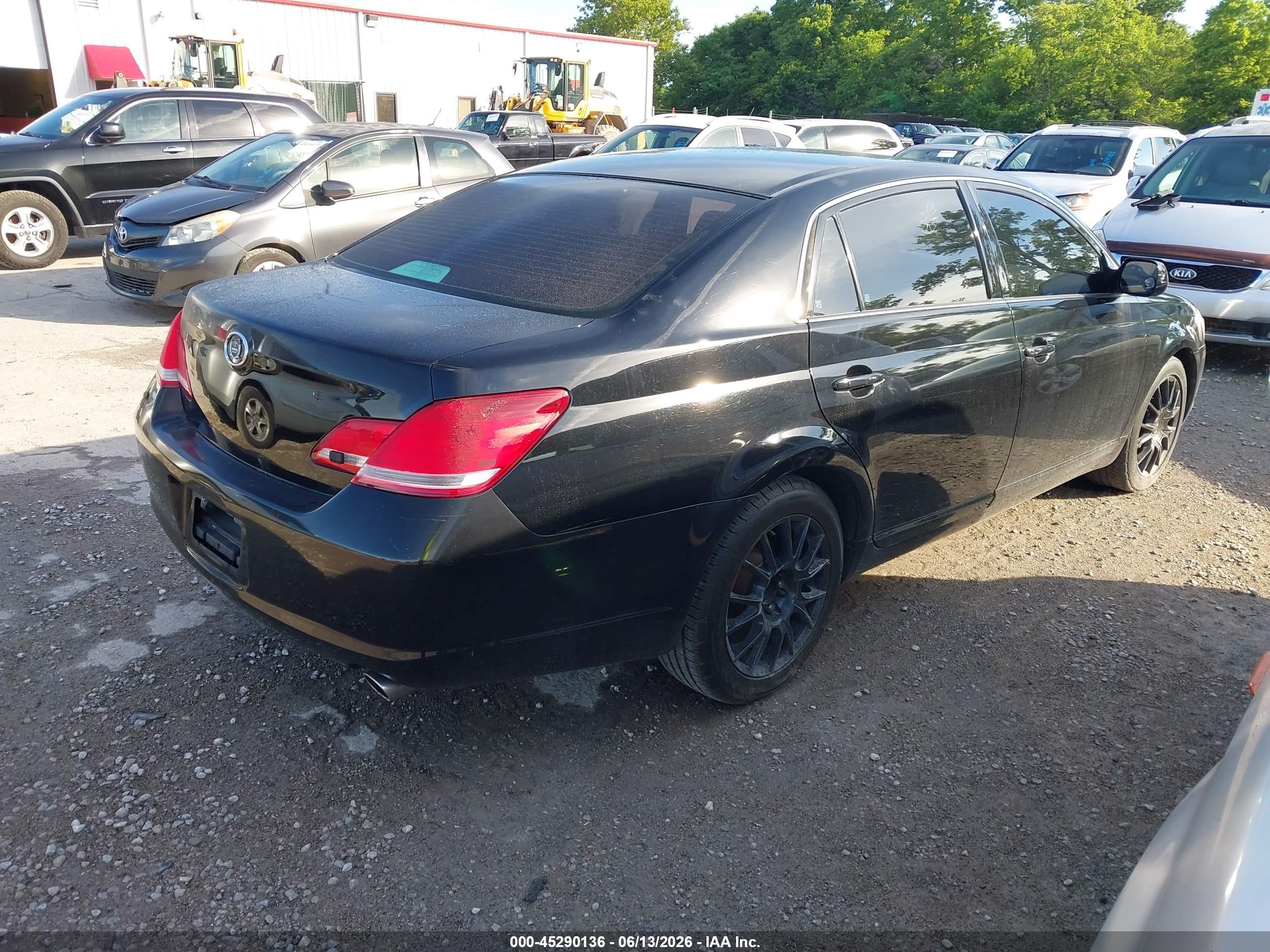 2006 Toyota Avalon Xls Black vin: 4T1BK36B56U107717
