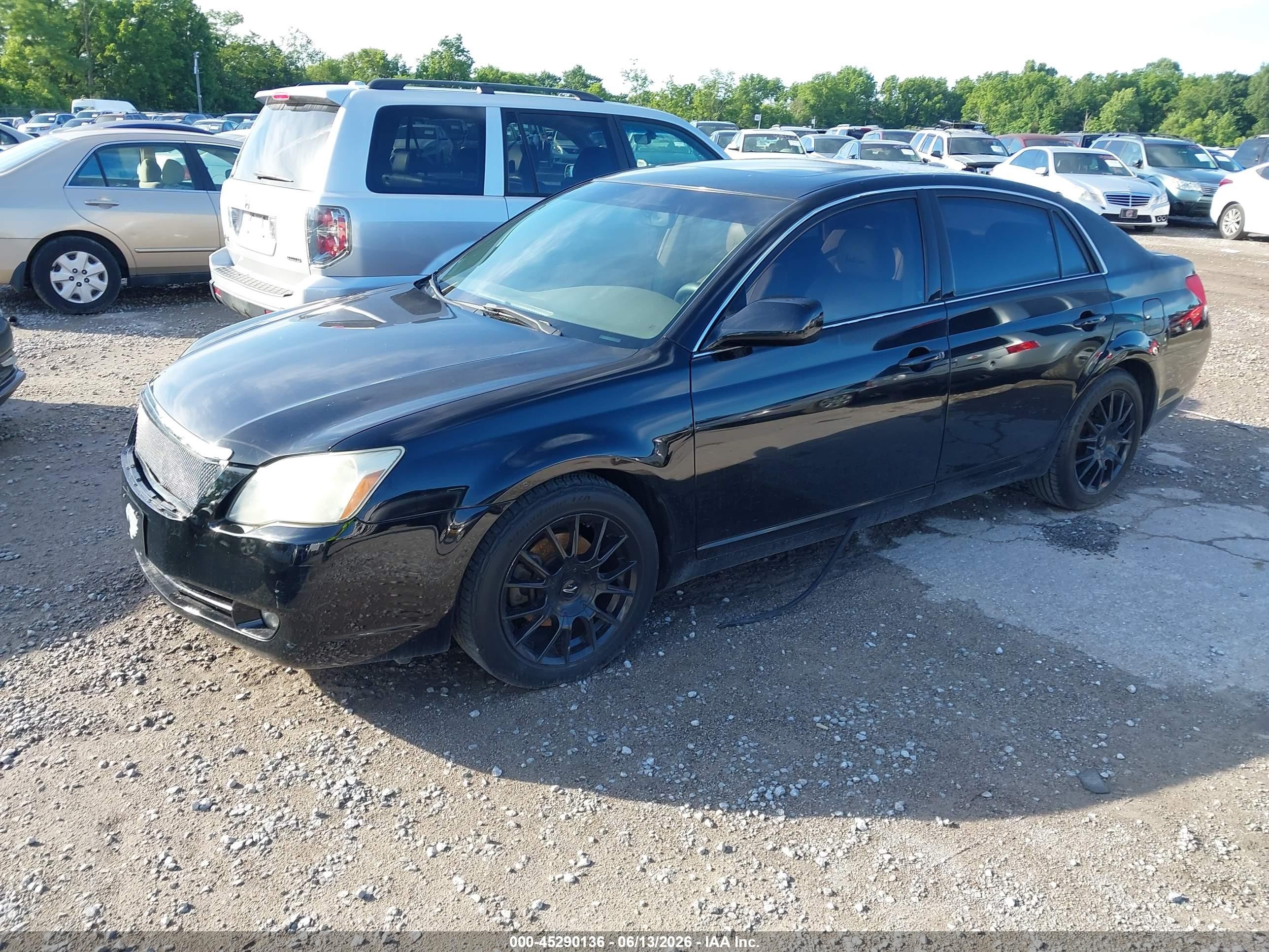 2006 Toyota Avalon Xls Black vin: 4T1BK36B56U107717