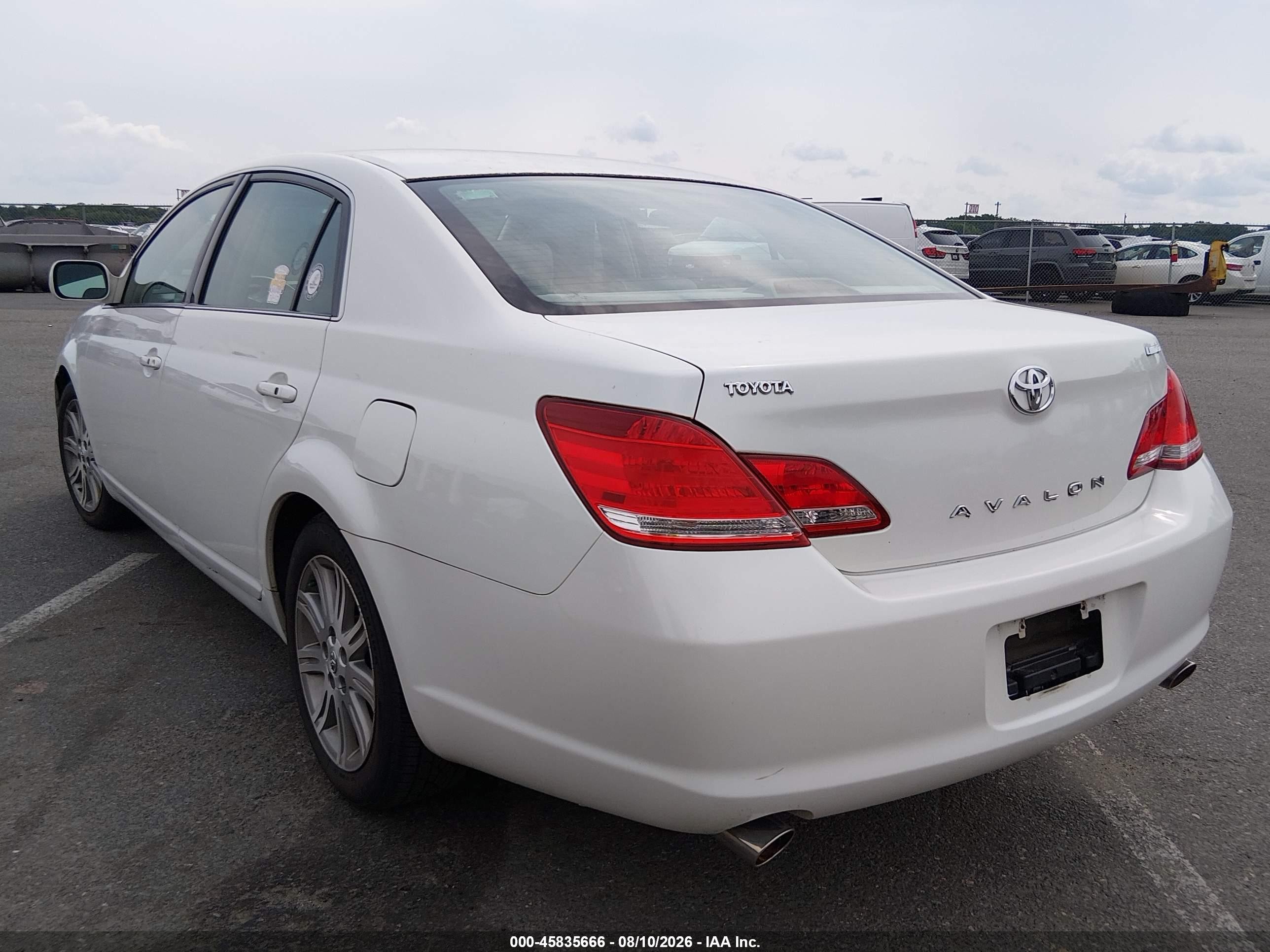 2006 Toyota Avalon Limited White vin: 4T1BK36B56U108057