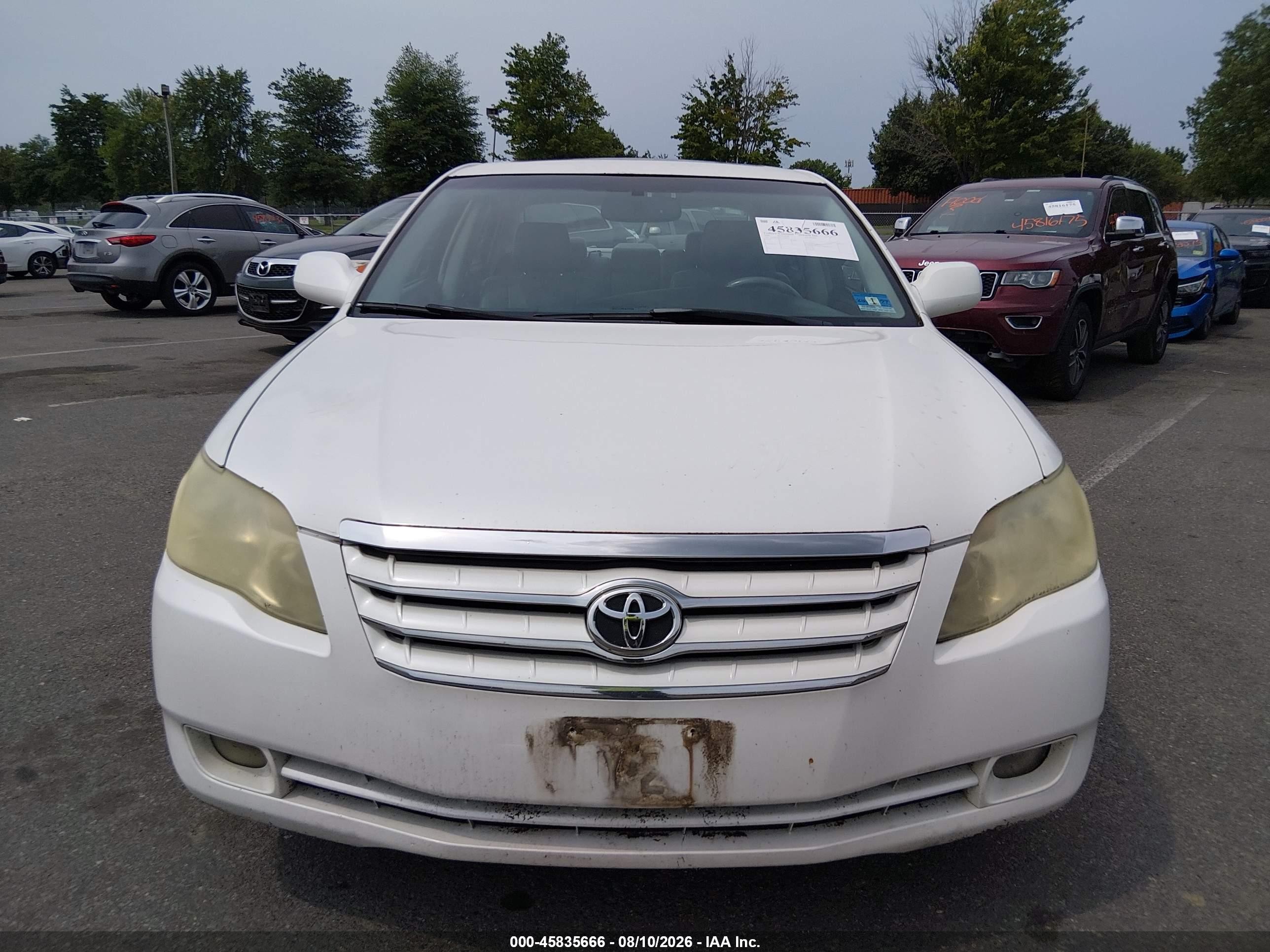 2006 Toyota Avalon Limited White vin: 4T1BK36B56U108057