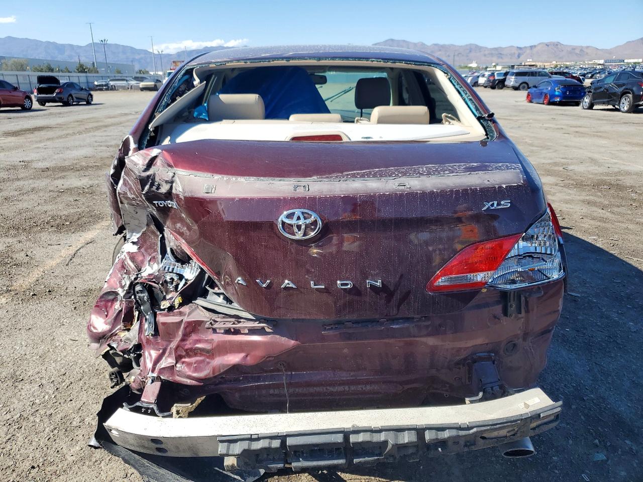 2006 Toyota Avalon Xls Burgundy vin: 4T1BK36B56U113078