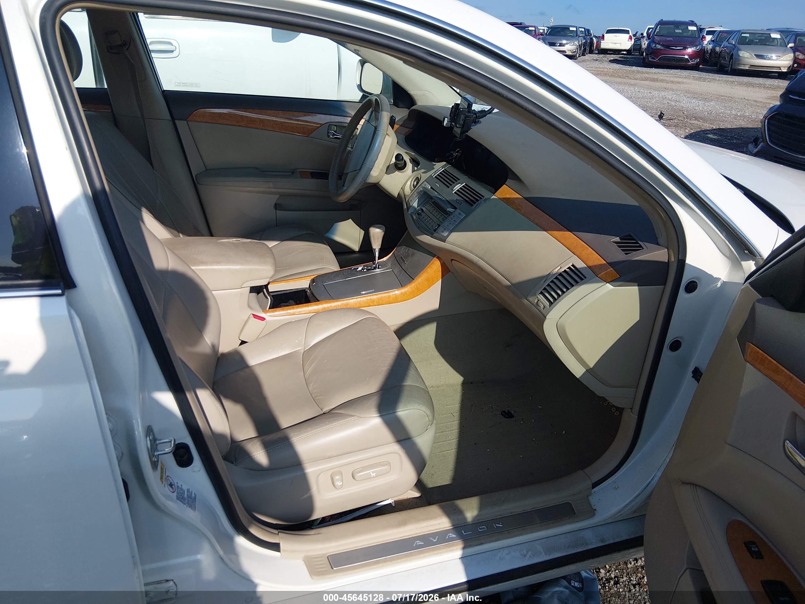 2006 Toyota Avalon Xls White vin: 4T1BK36B56U114344