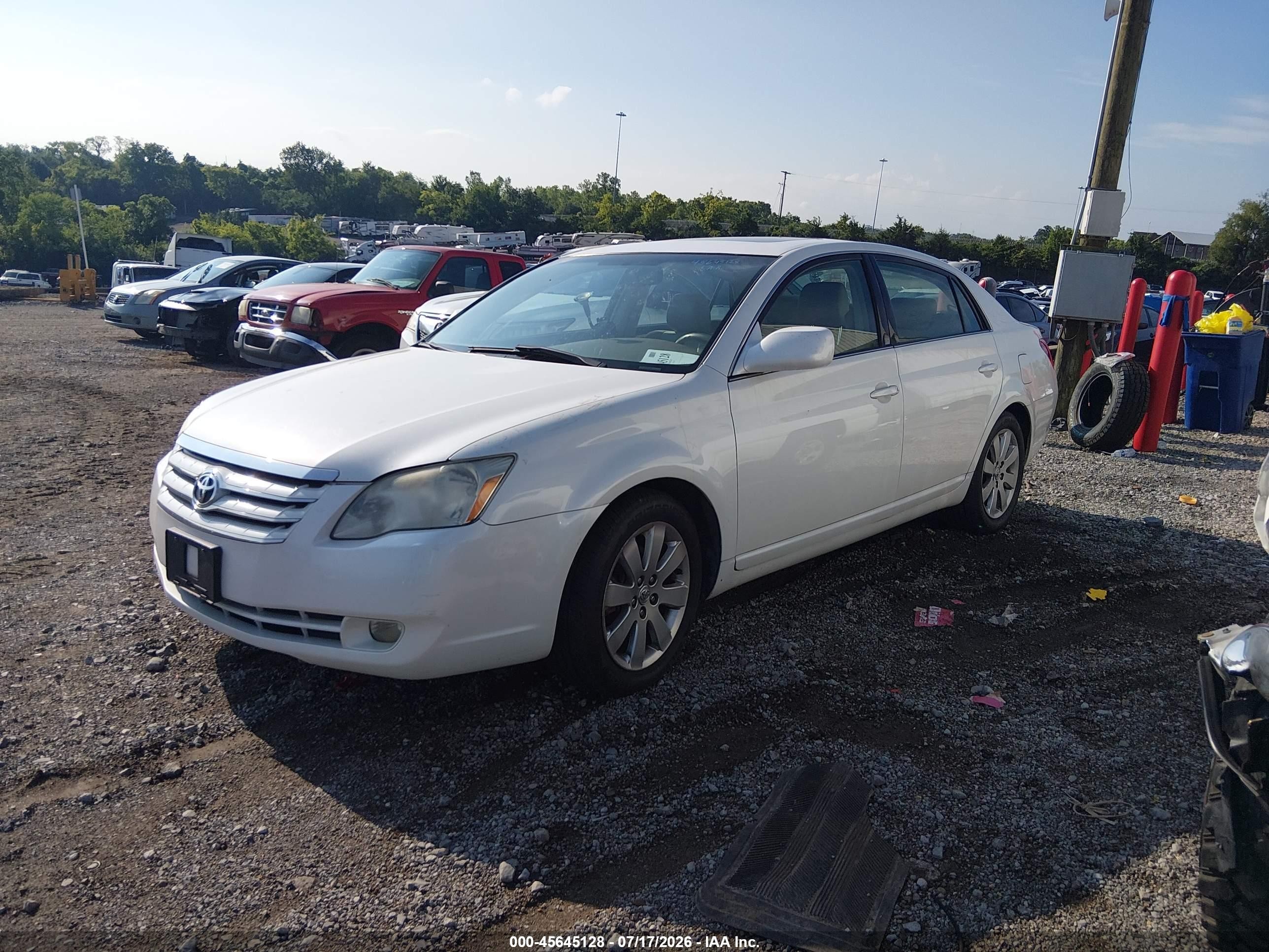 2006 Toyota Avalon Xls White vin: 4T1BK36B56U114344