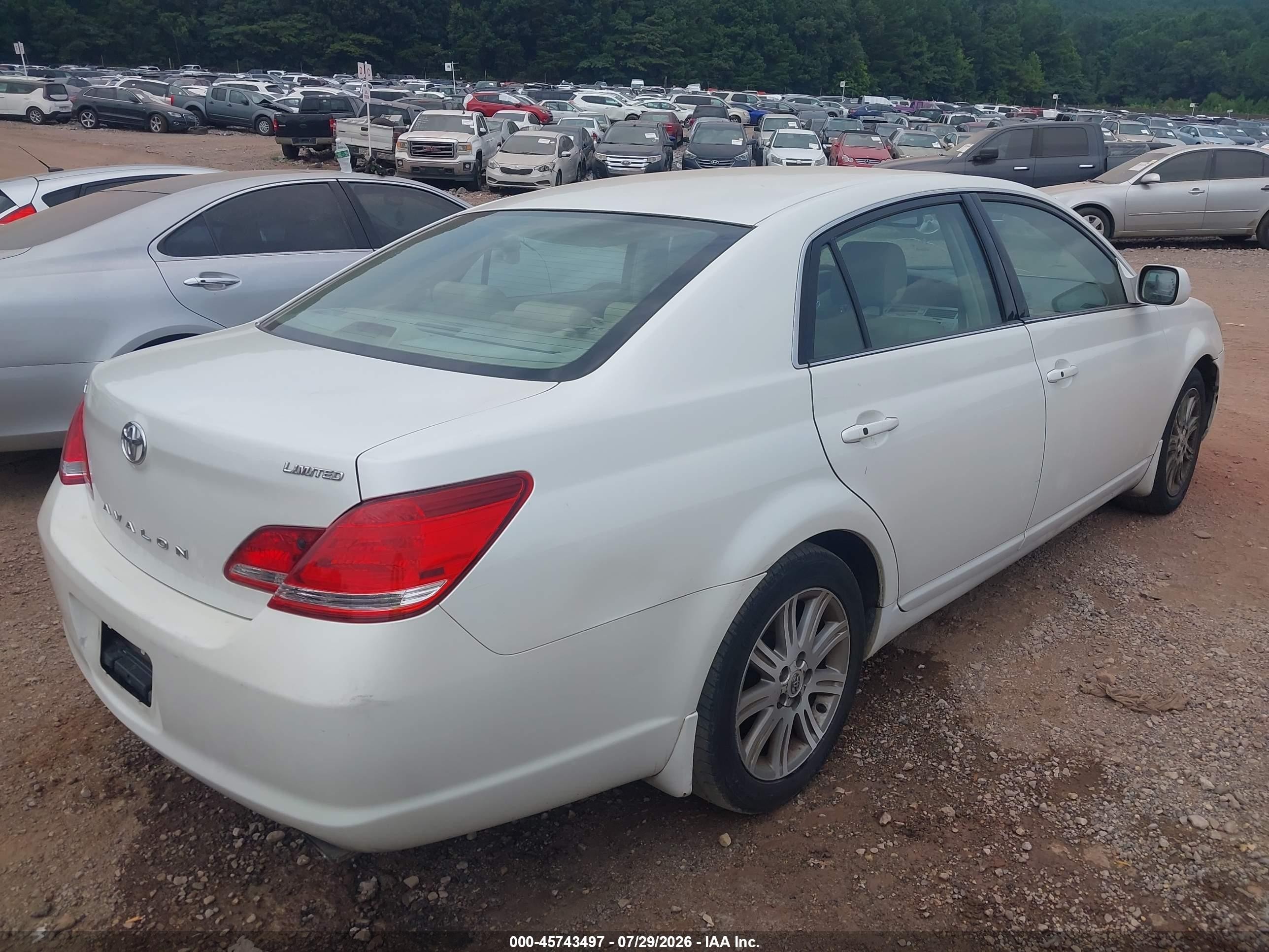 2006 Toyota Avalon Limited White vin: 4T1BK36B56U147795