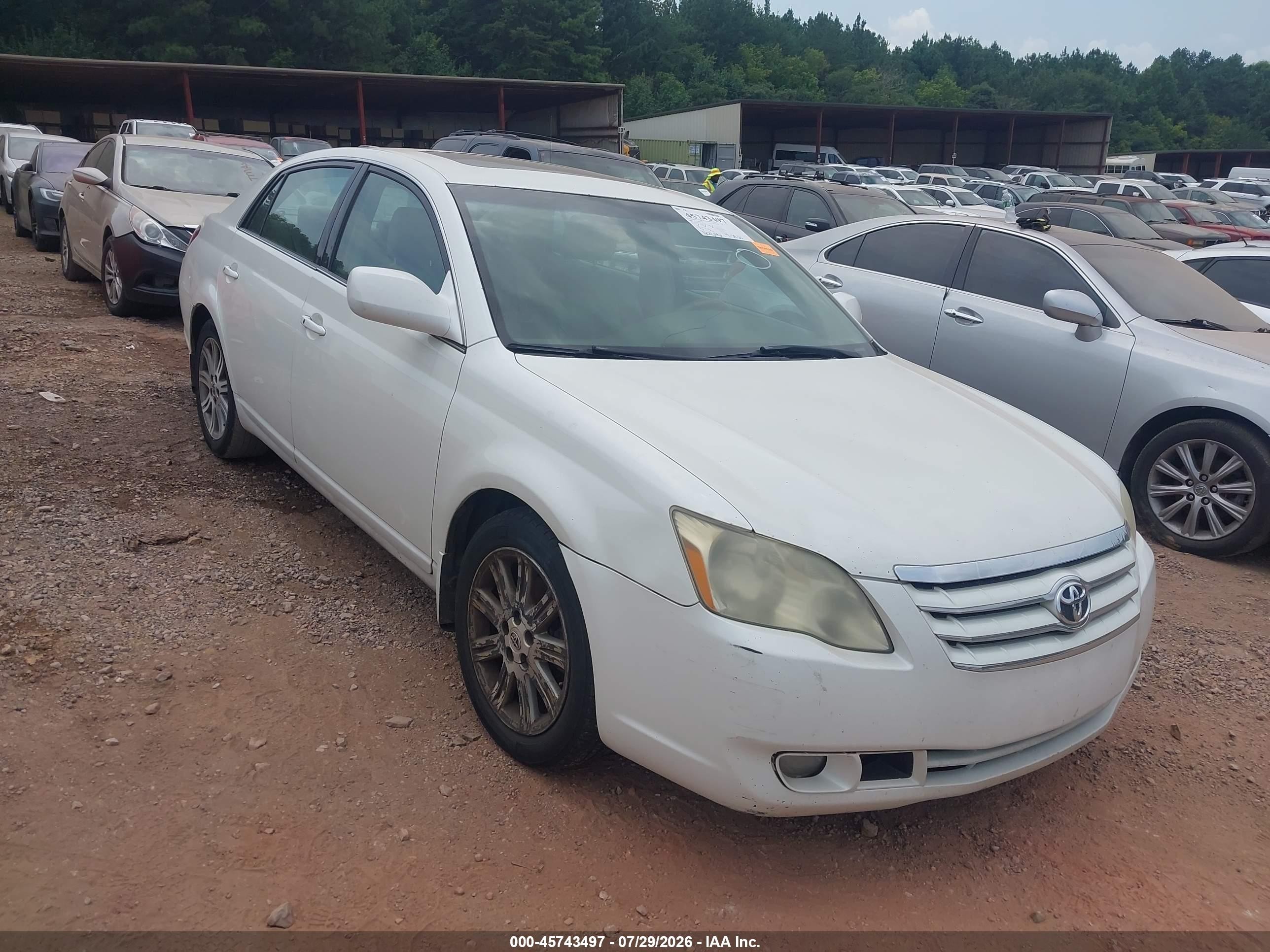 2006 Toyota Avalon Limited Белый vin: 4T1BK36B56U147795