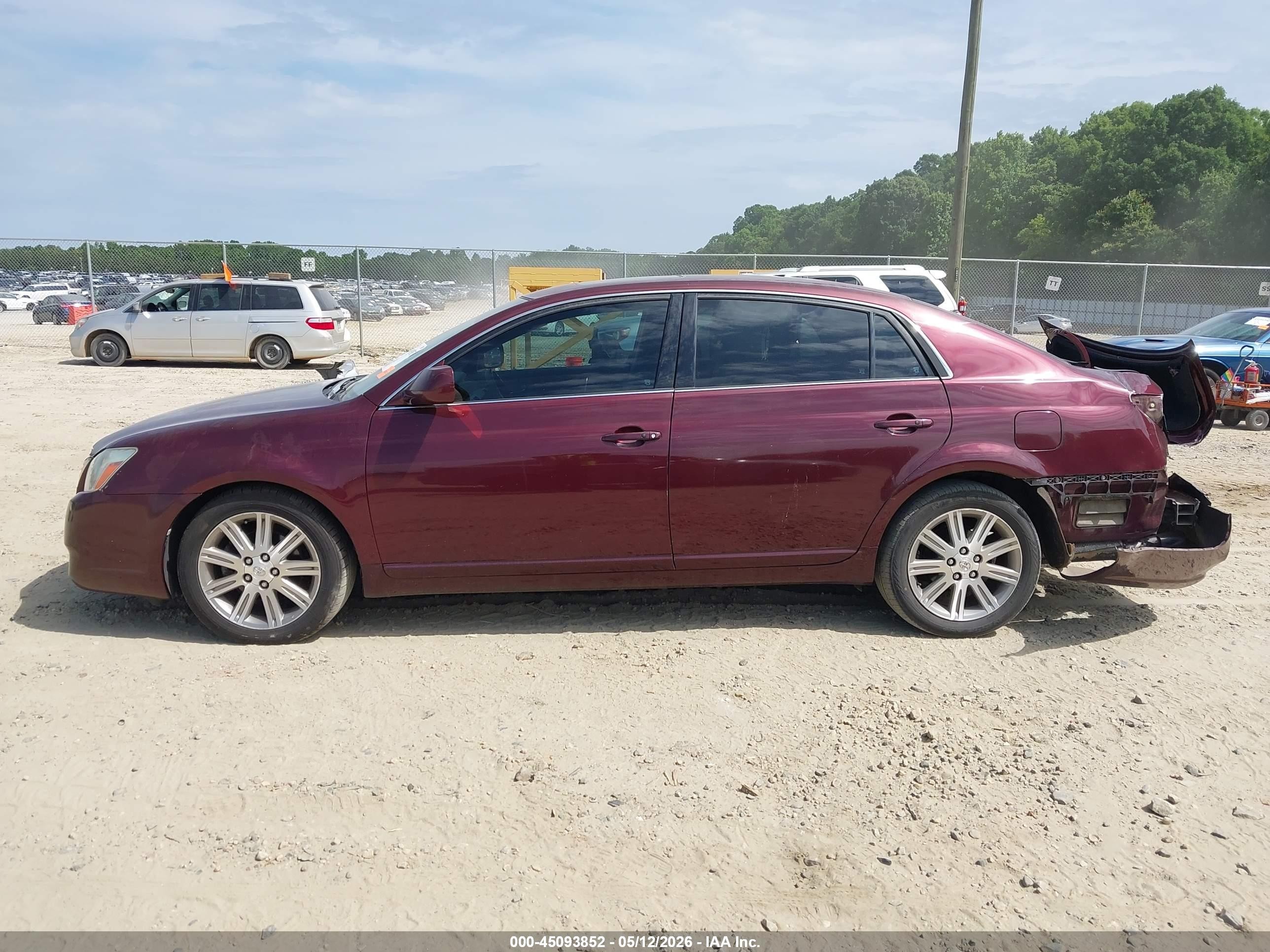 2006 Toyota Avalon Limited Бордовый vin: 4T1BK36B56U156111