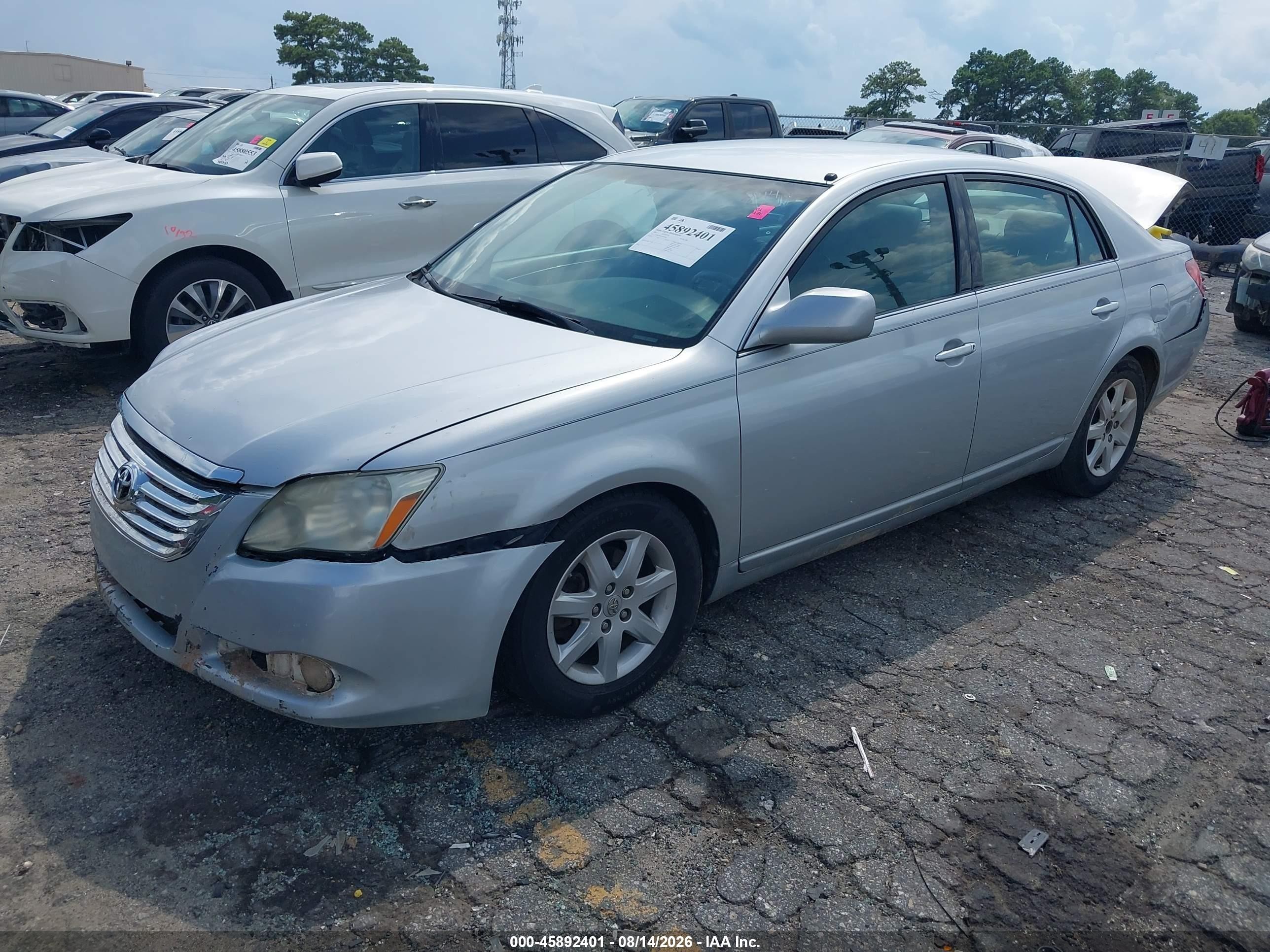 2007 Toyota Avalon Xl Серебряный vin: 4T1BK36B57U186906