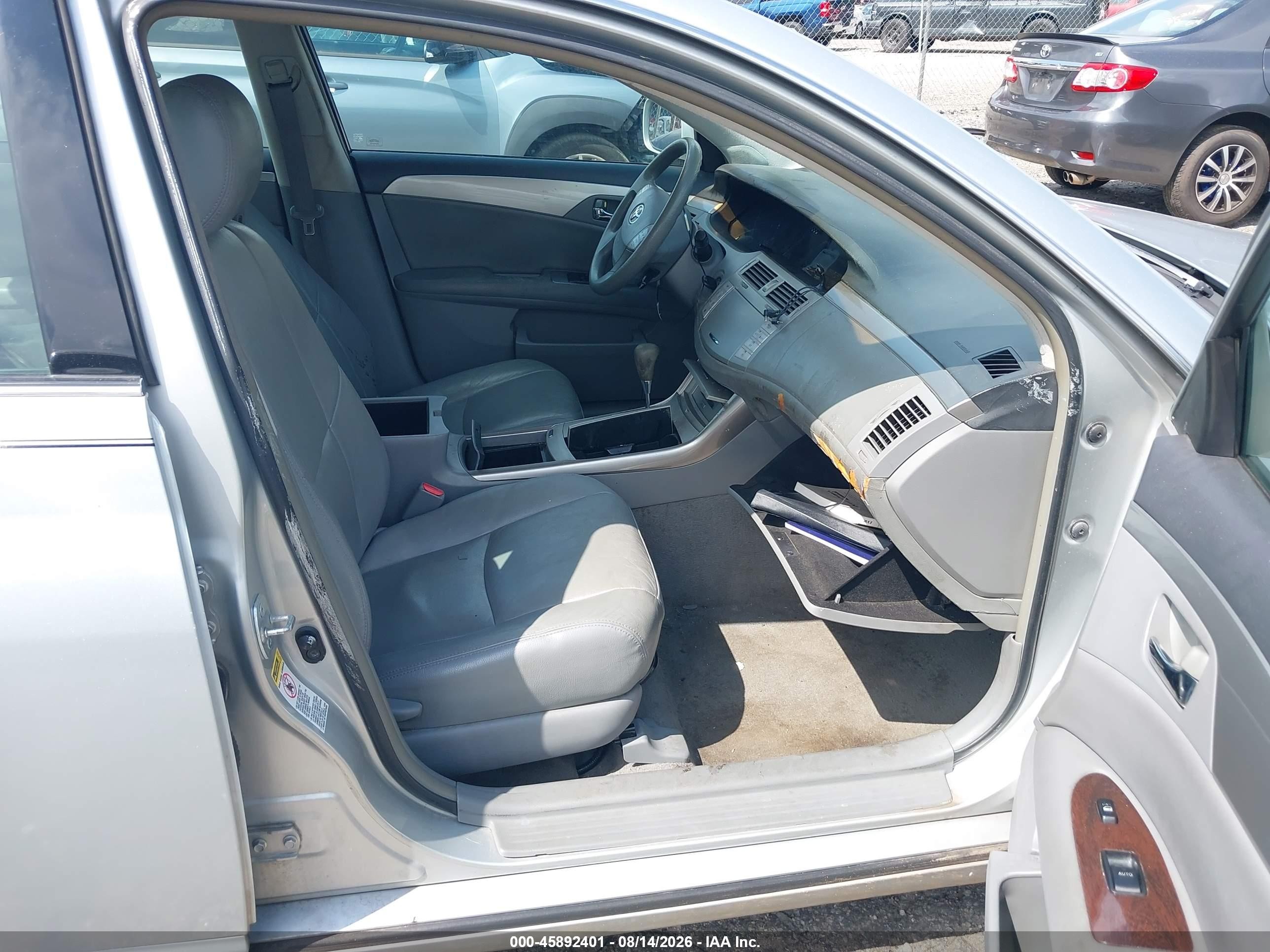 2007 Toyota Avalon Xl Серебряный vin: 4T1BK36B57U186906