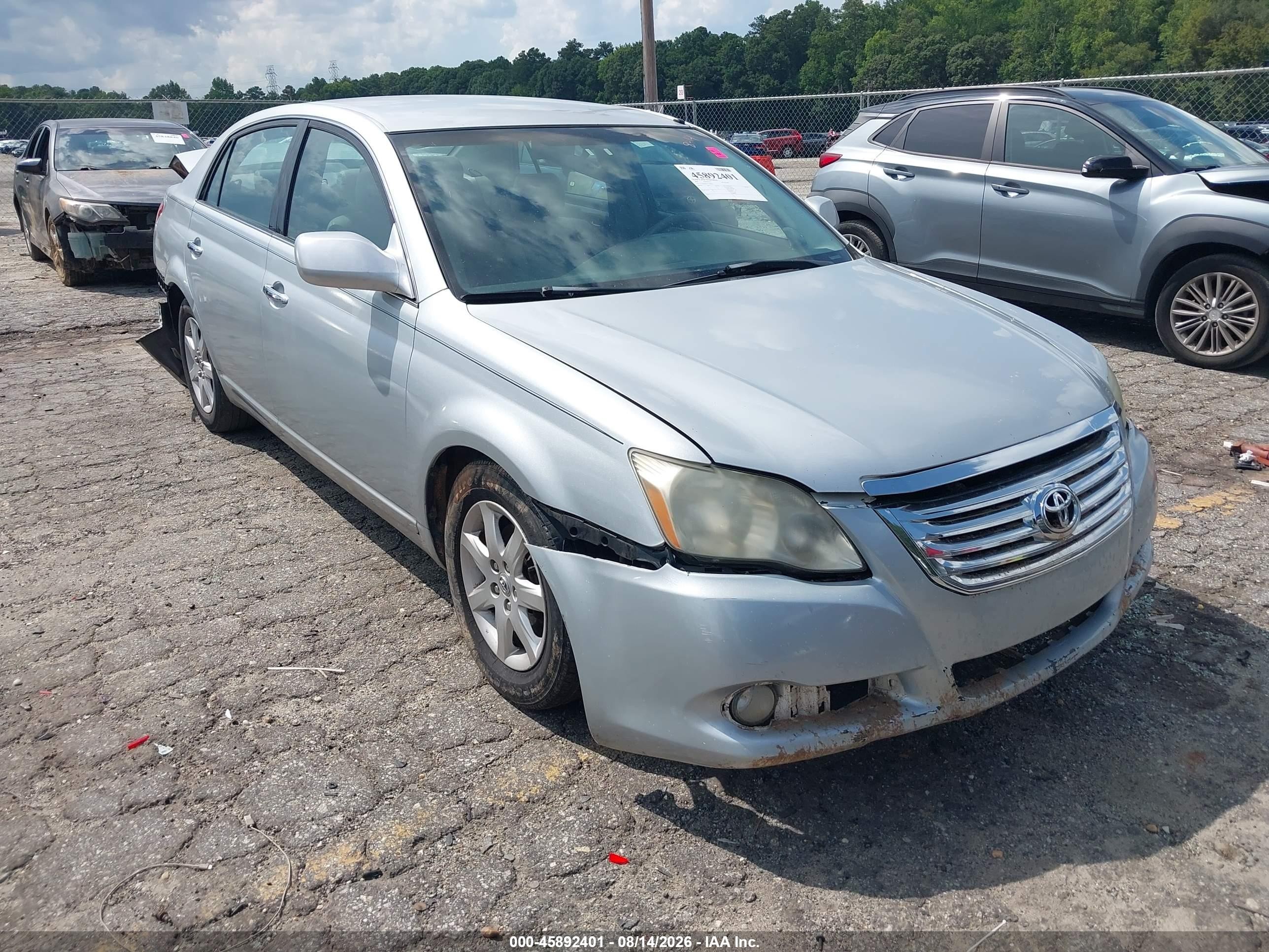 2007 Toyota Avalon Xl Серебряный vin: 4T1BK36B57U186906