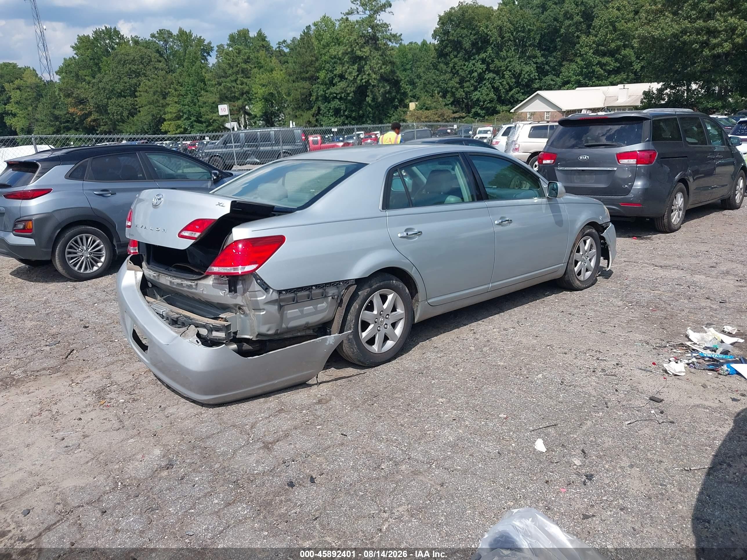 2007 Toyota Avalon Xl Серебряный vin: 4T1BK36B57U186906