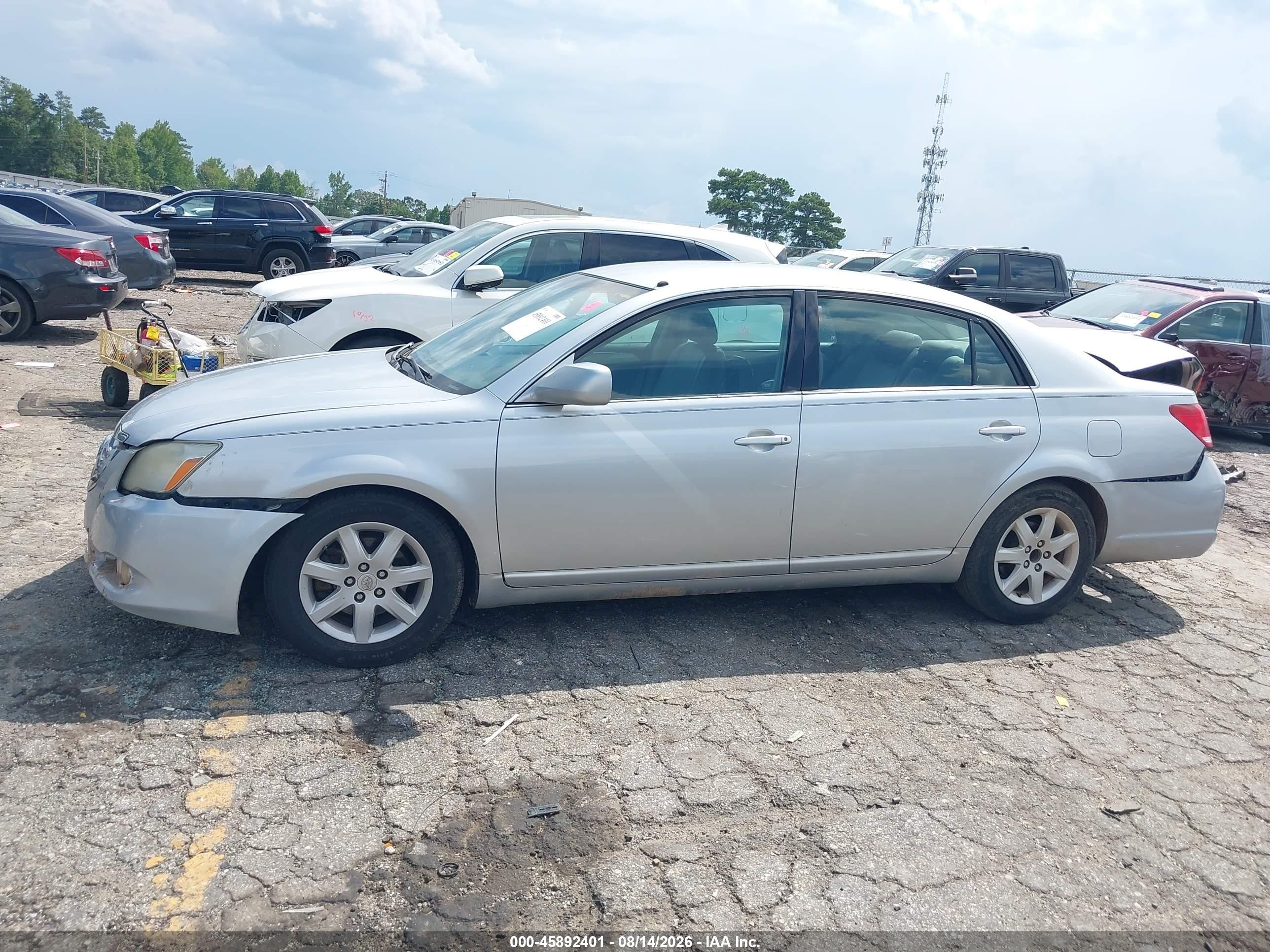 2007 Toyota Avalon Xl Серебряный vin: 4T1BK36B57U186906