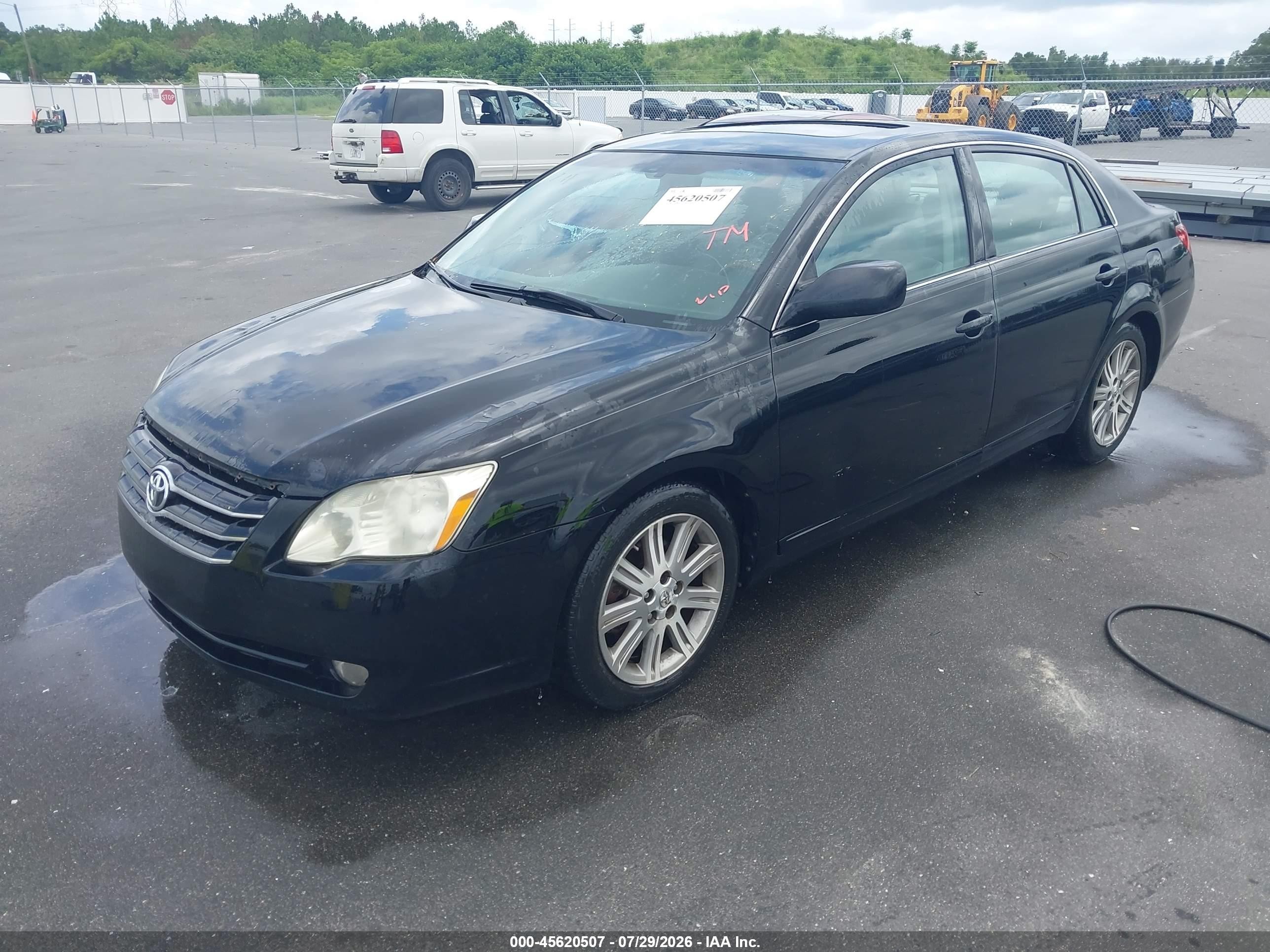 2007 Toyota Avalon Limited Black vin: 4T1BK36B57U190728