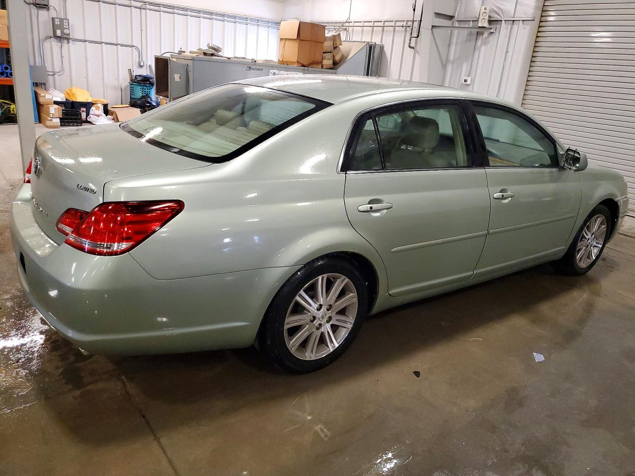 2007 Toyota Avalon Limited Зеленый vin: 4T1BK36B57U190891